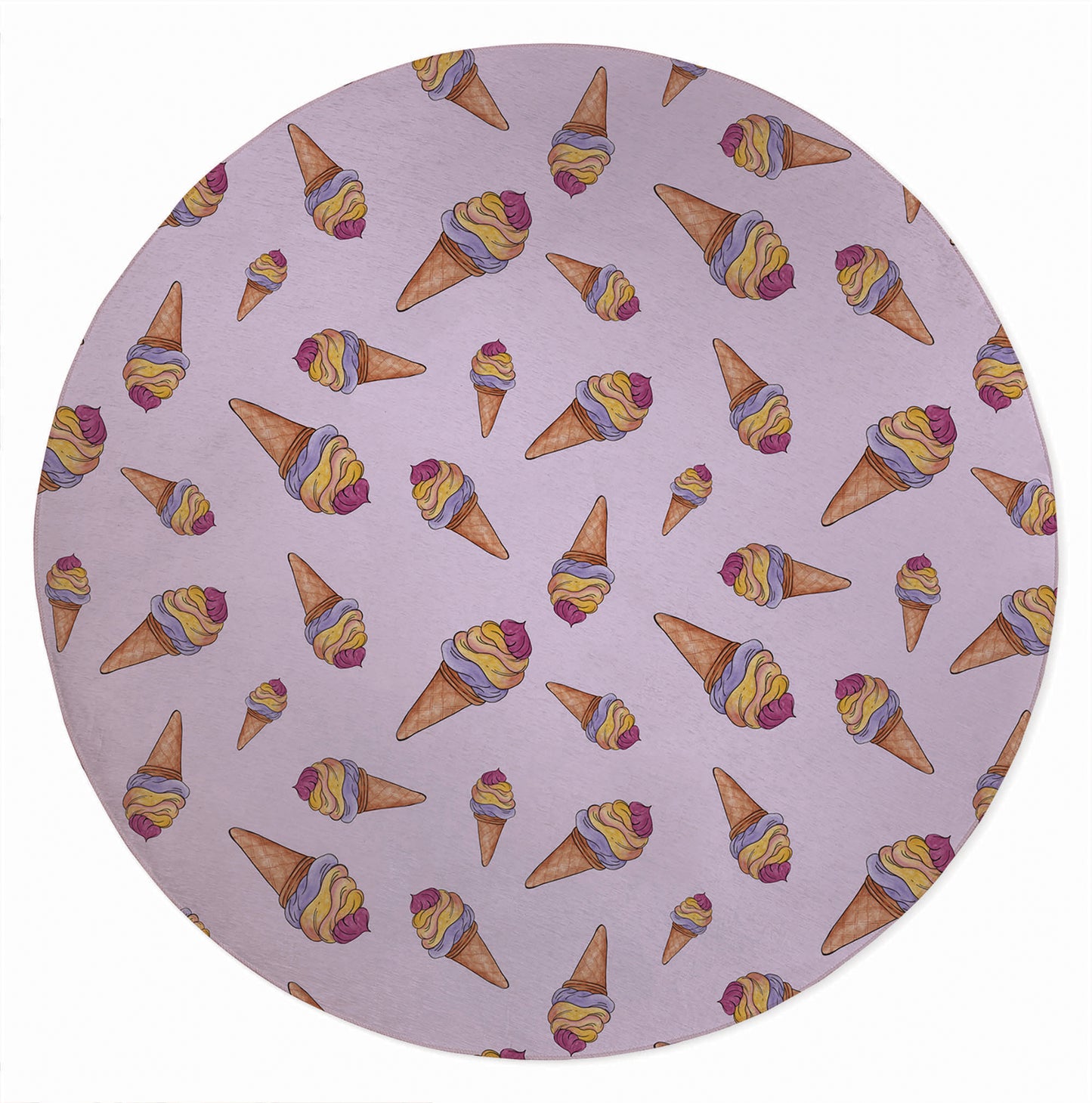 Summer Ice cream Outdoor Rug By Christopher's Corner