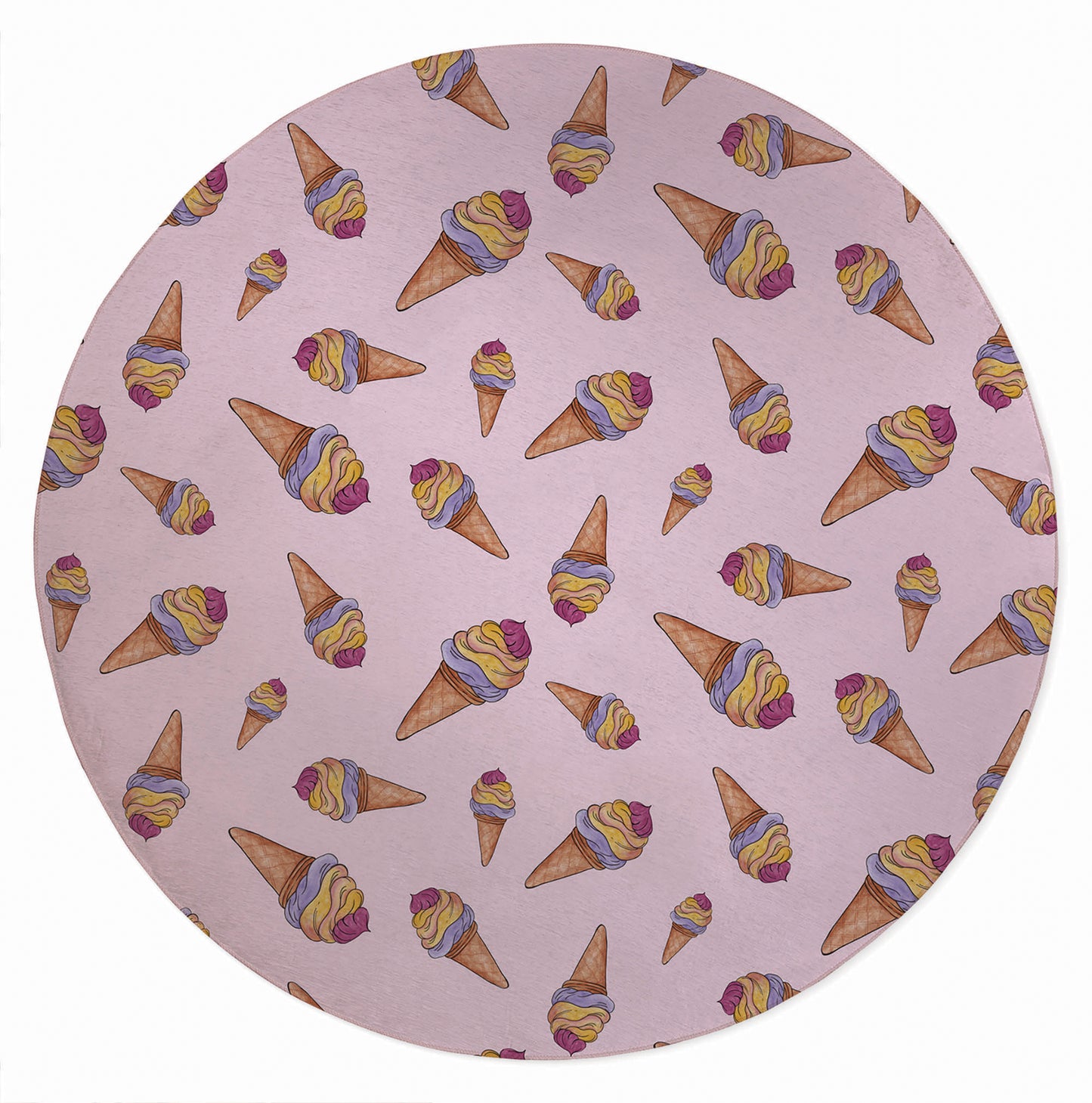 Summer Ice cream Outdoor Rug By Christopher's Corner