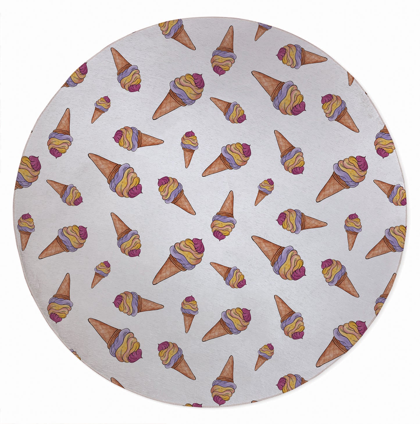 Summer Ice cream Outdoor Rug By Christopher's Corner