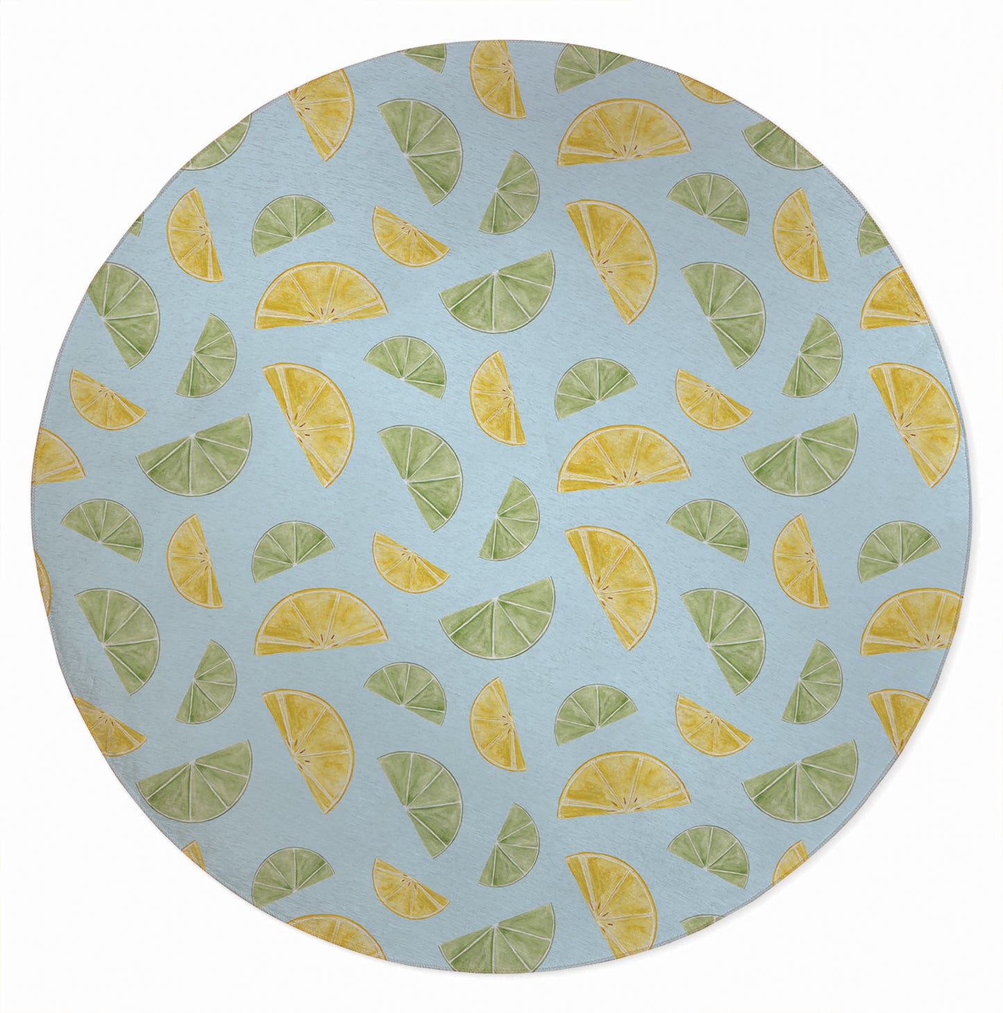 Summer Limes & Lemons Outdoor Rug By Christopher's Corner