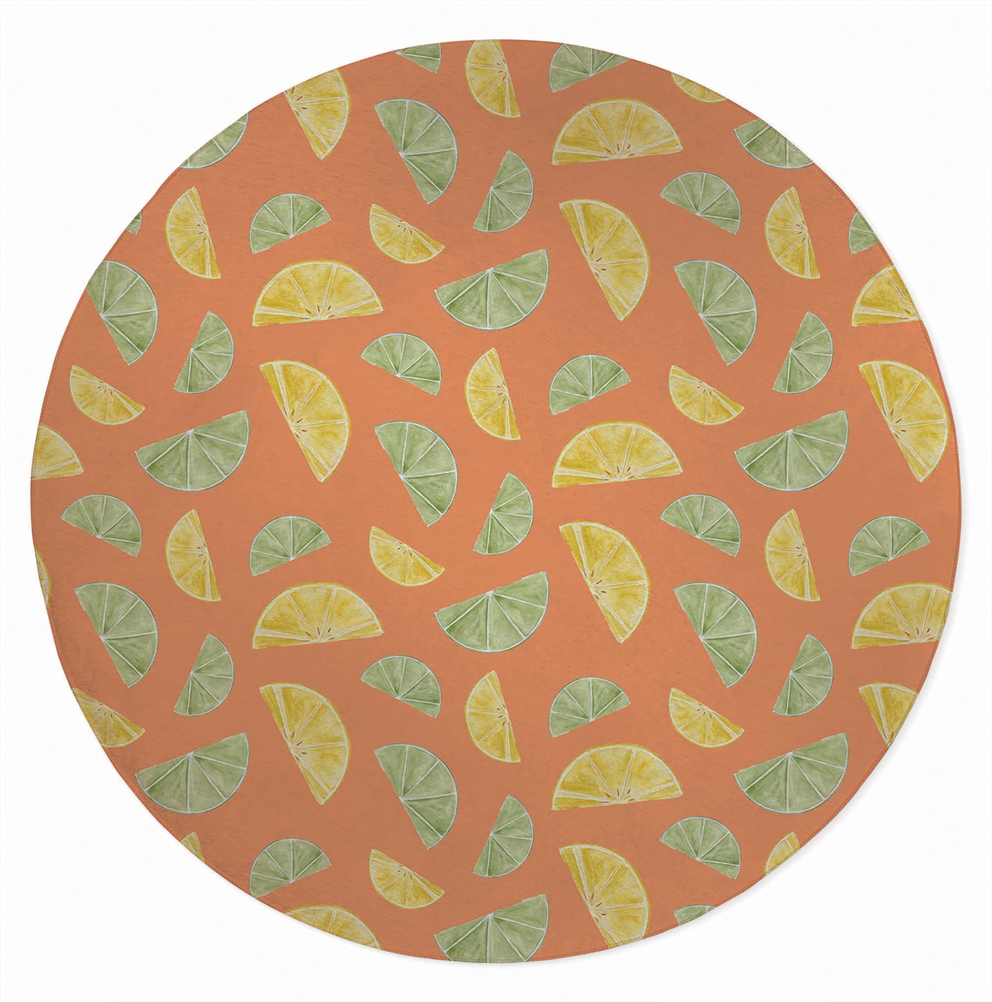 Summer Limes & Lemons Outdoor Rug By Christopher's Corner