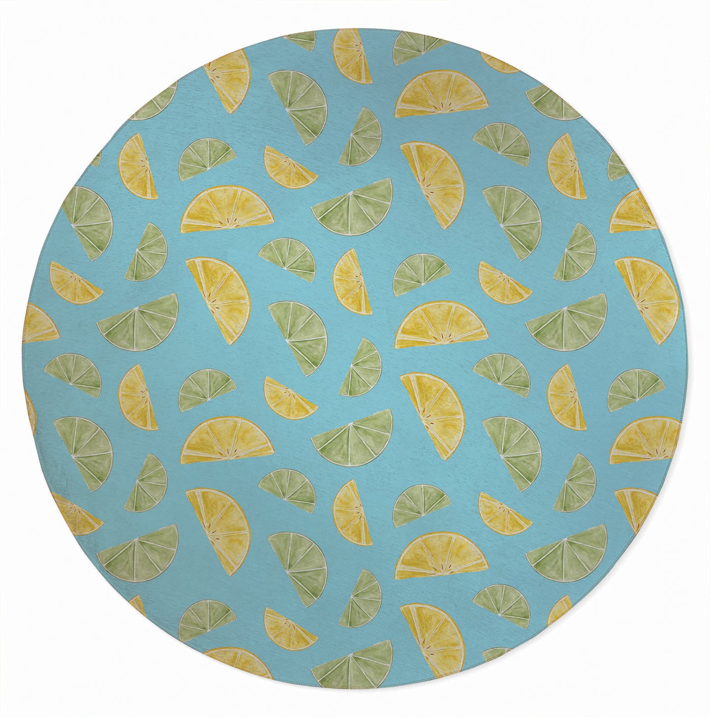 Summer Limes & Lemons Outdoor Rug By Christopher's Corner