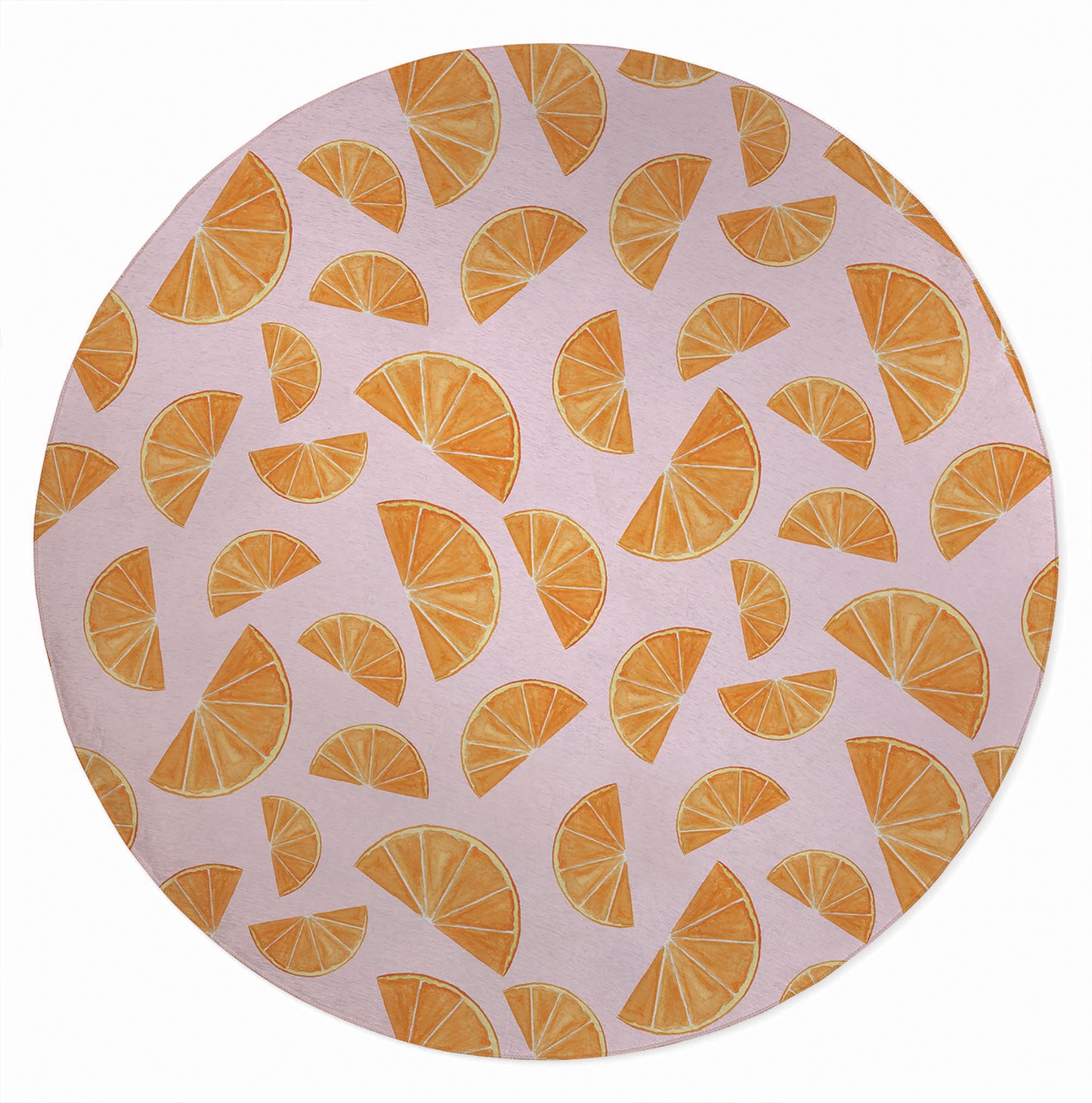 Summer Oranges Outdoor Rug By Christopher's Corner