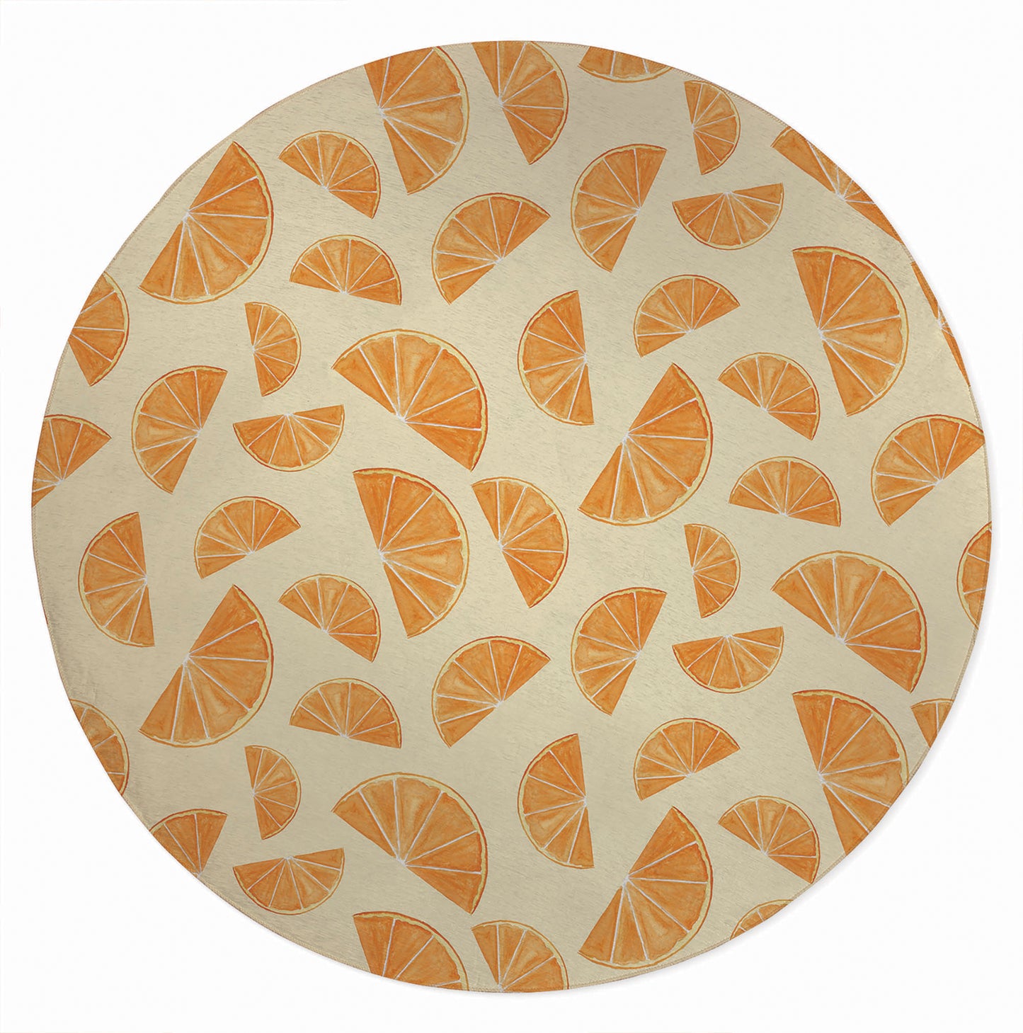 Summer Oranges Outdoor Rug By Christopher's Corner