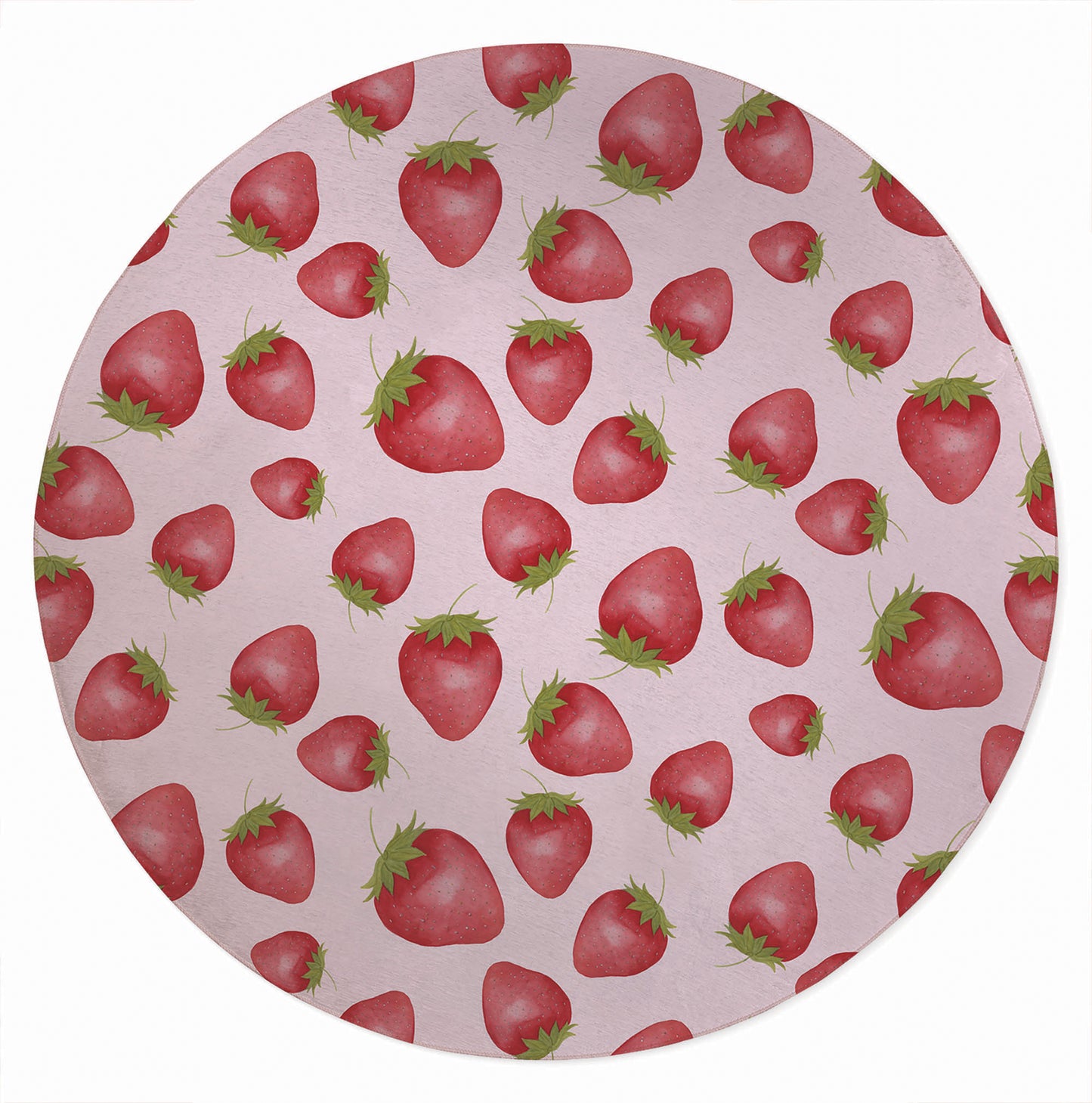 Summer Strawberries Outdoor Rug By Christopher's Corner