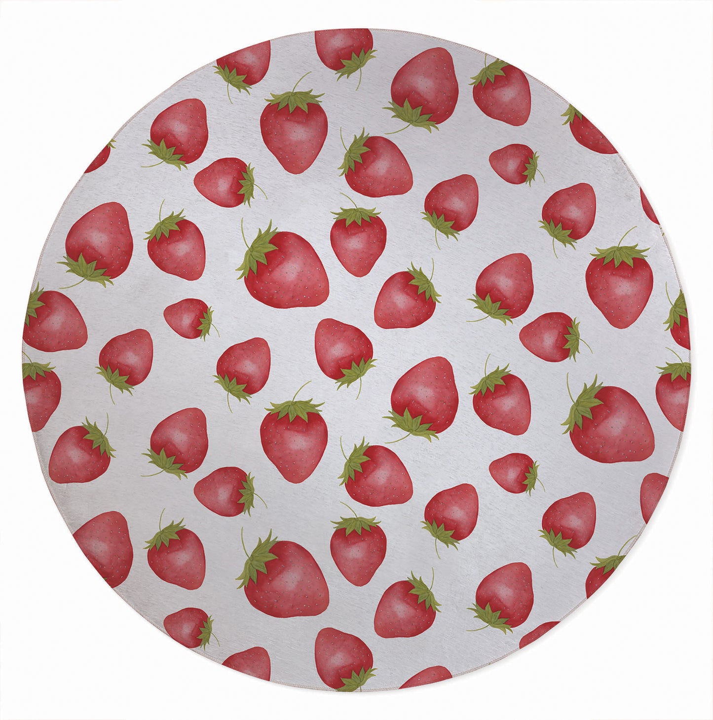Summer Strawberries Outdoor Rug By Christopher's Corner