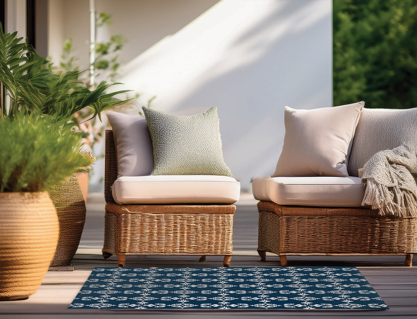 Cassia Outdoor Rug By Christopher's Corner