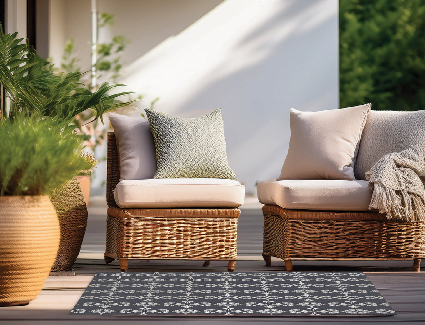 Cassia Outdoor Rug By Christopher's Corner
