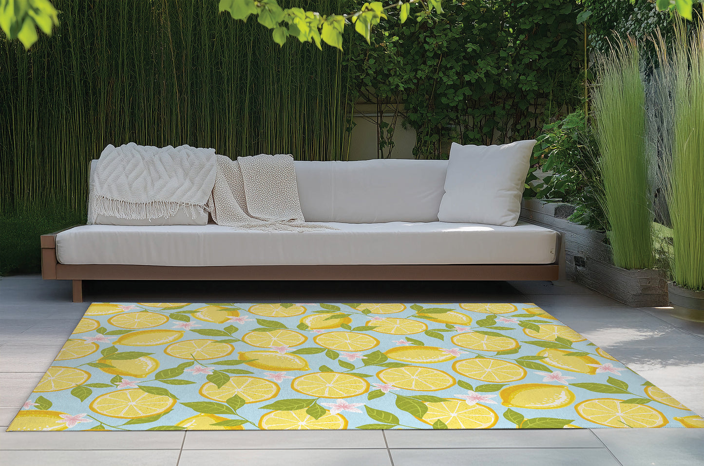 Lemons Outdoor Rug By Christopher's Corner