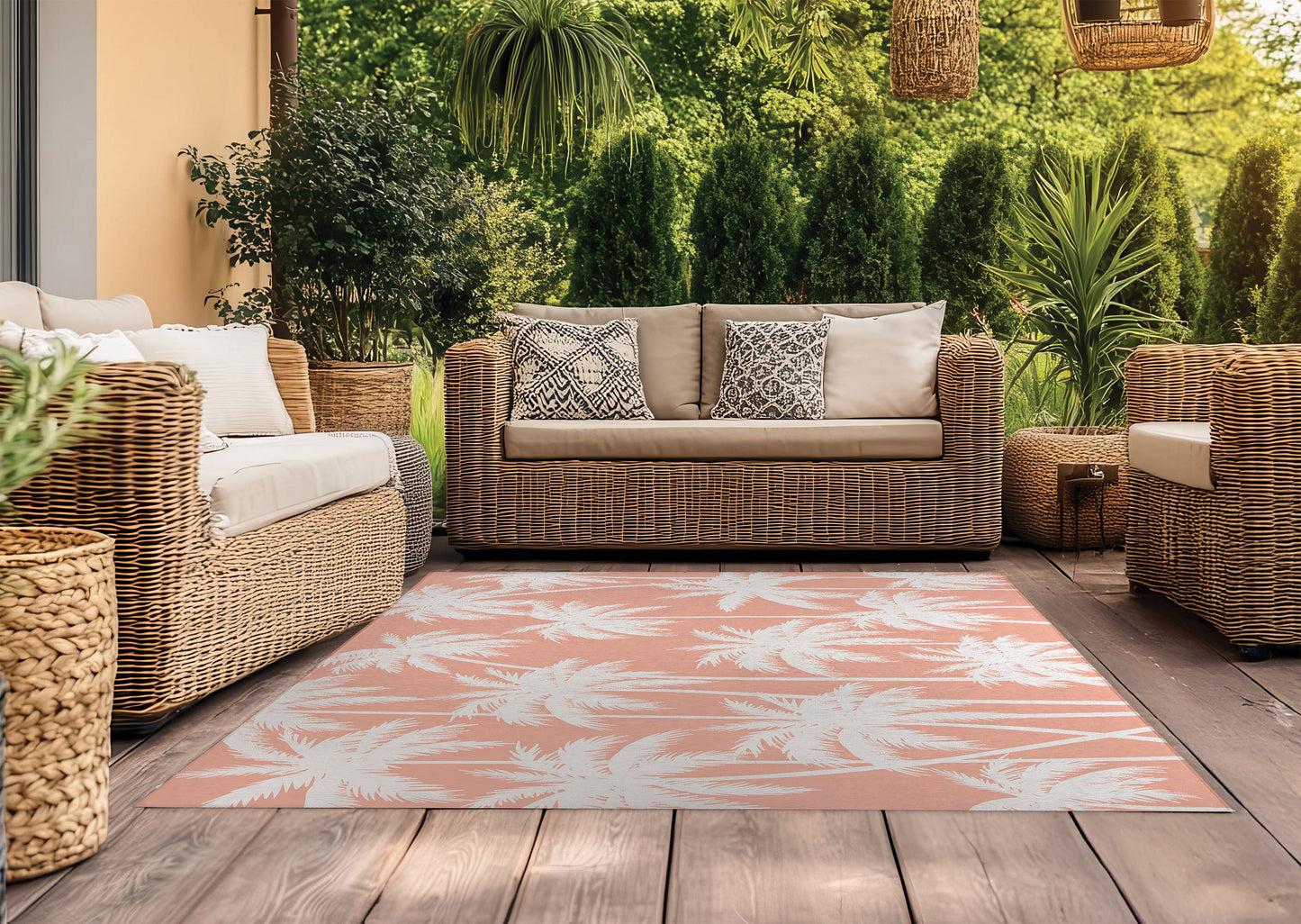 Palm Outdoor Rug By Christopher's Corner