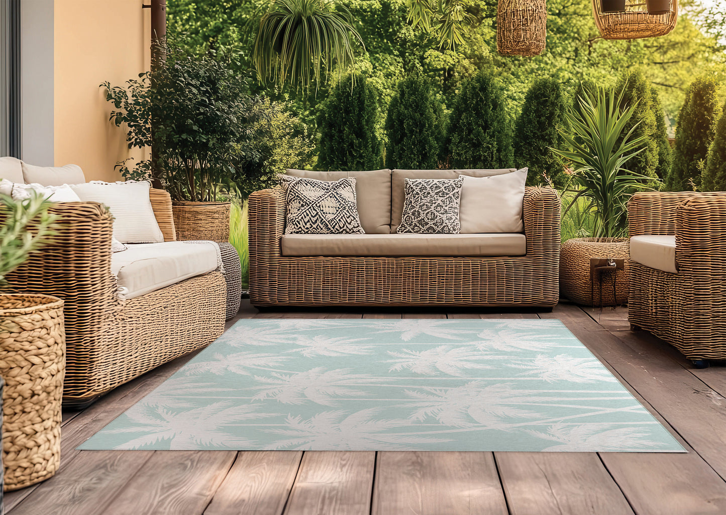 Palm Outdoor Rug By Christopher's Corner