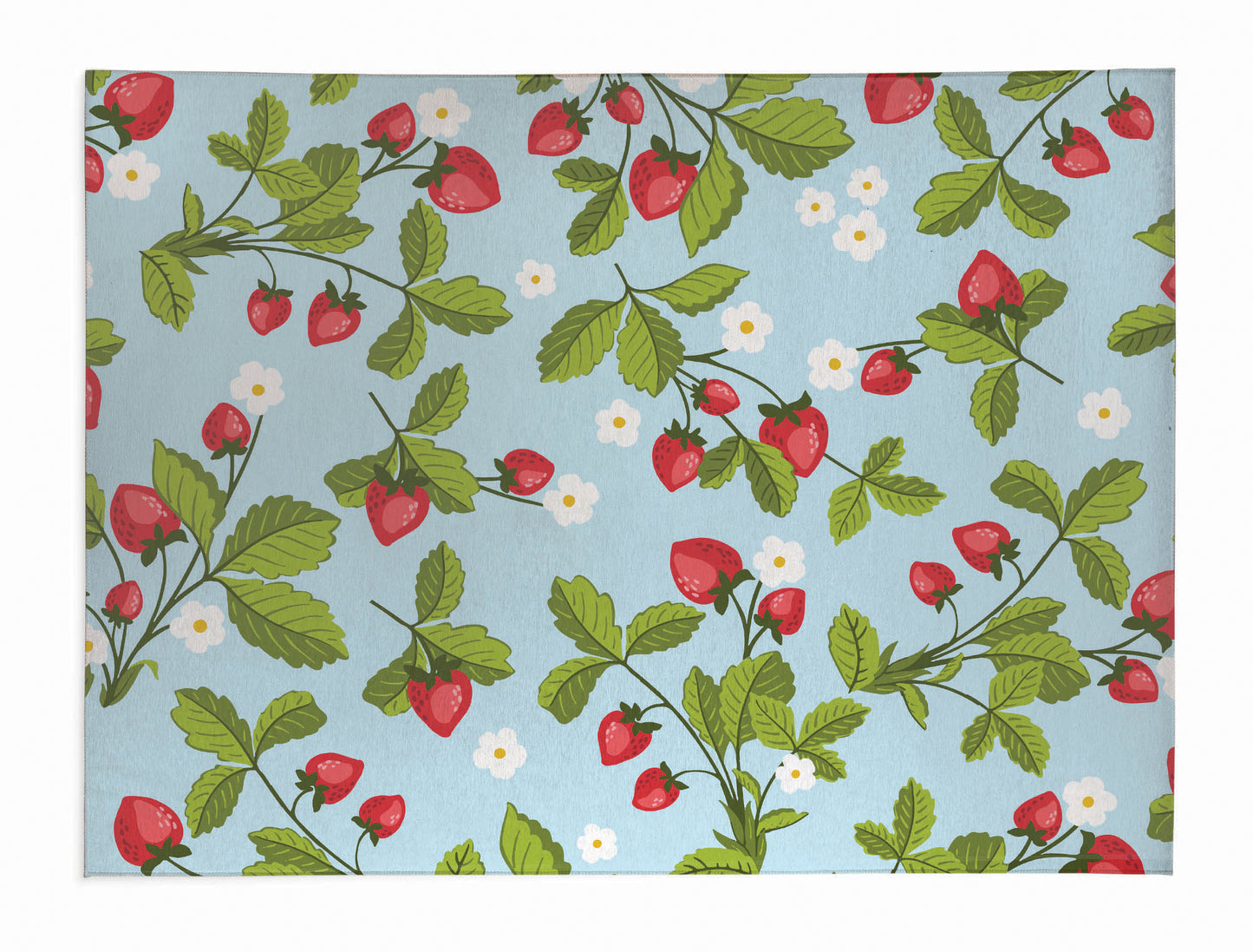 Strawberries Outdoor Rug By Christopher's Corner