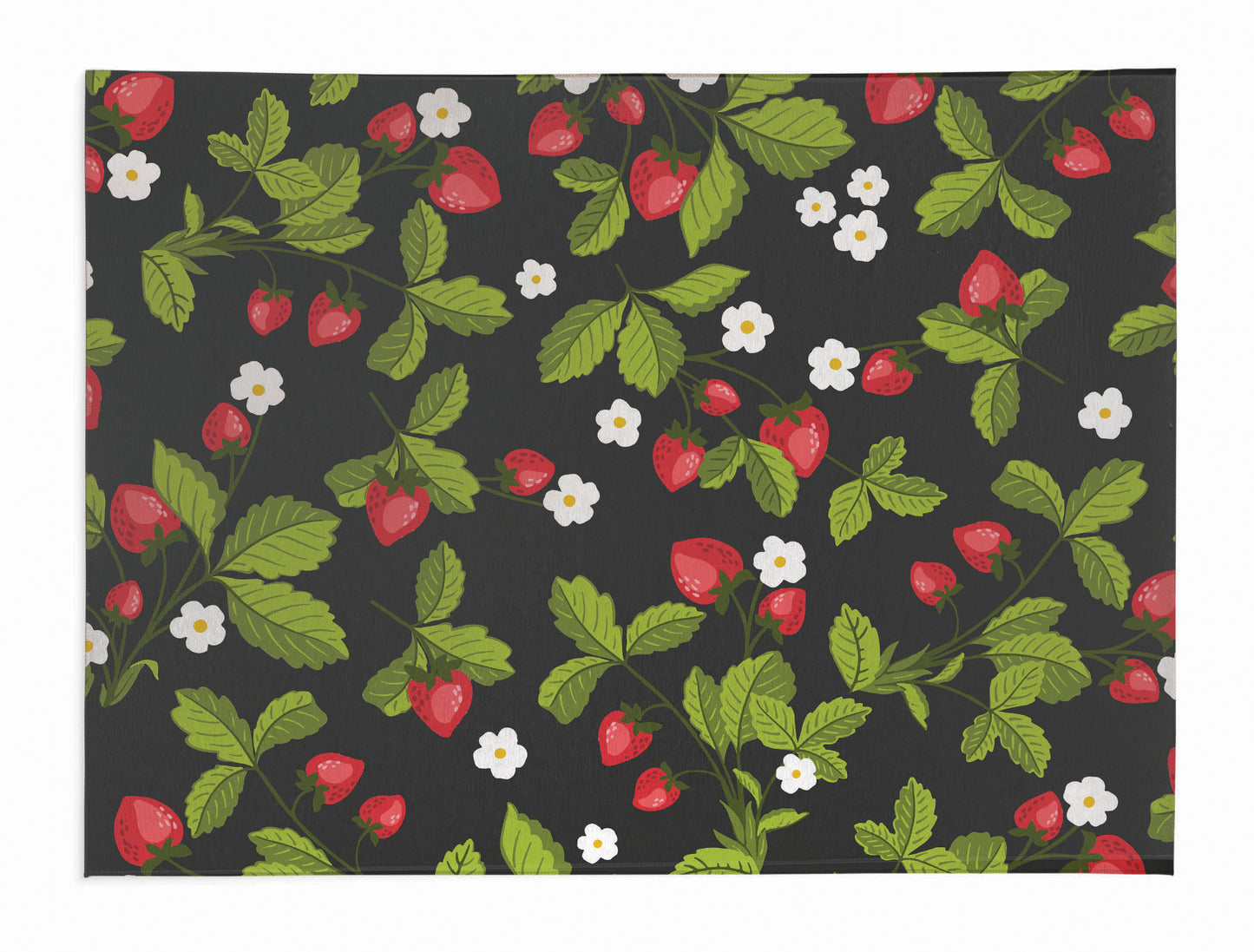 Strawberries Outdoor Rug By Christopher's Corner