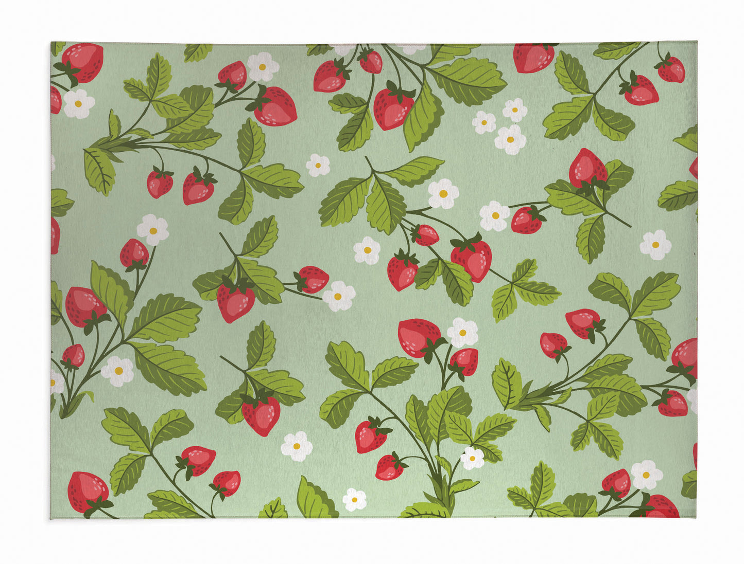 Strawberries Outdoor Rug By Christopher's Corner