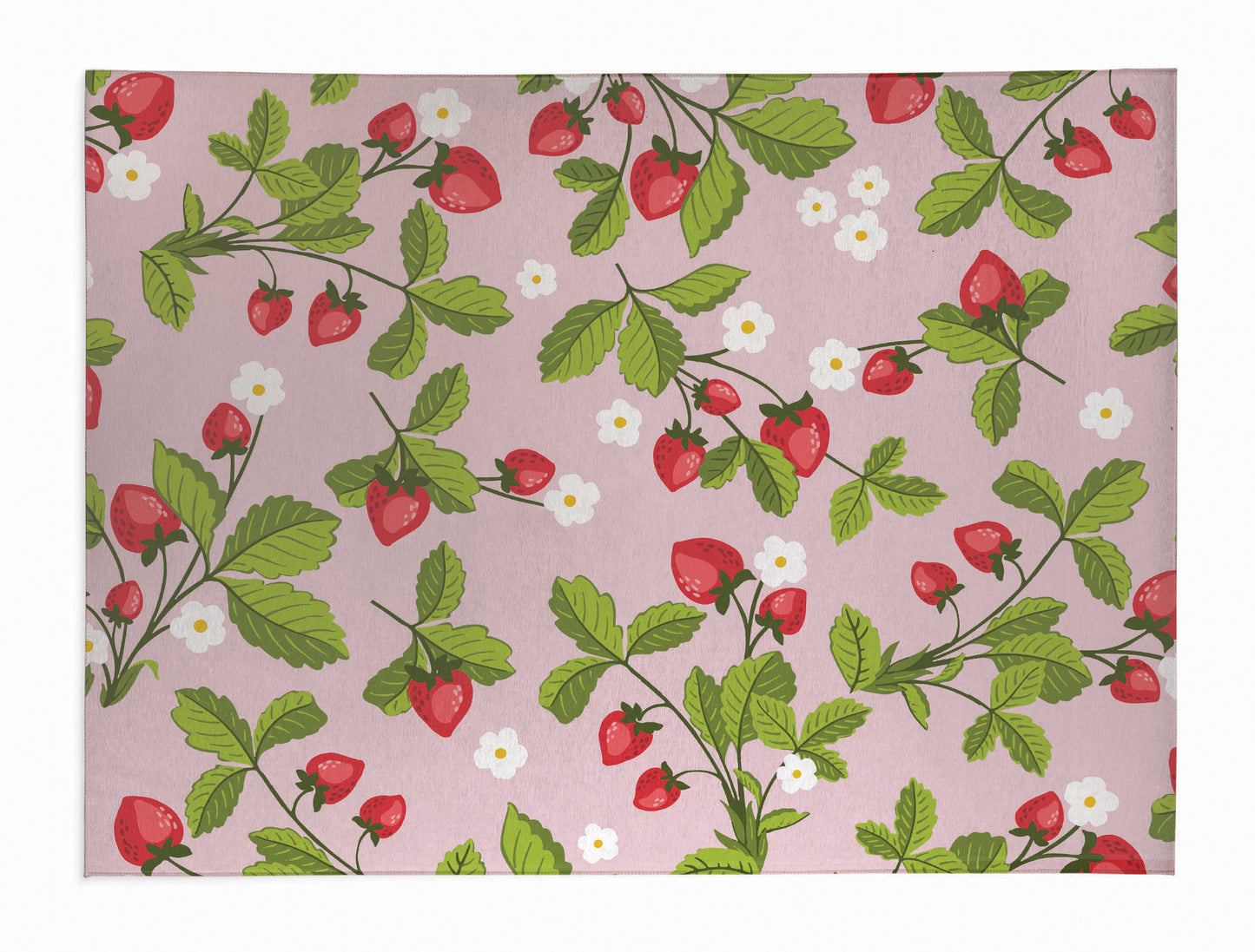 Strawberries Outdoor Rug By Christopher's Corner