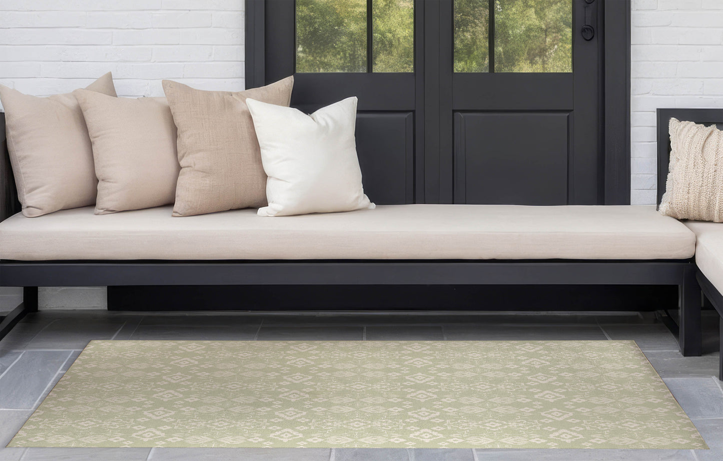 Block Outdoor Rug By Christopher's Corner