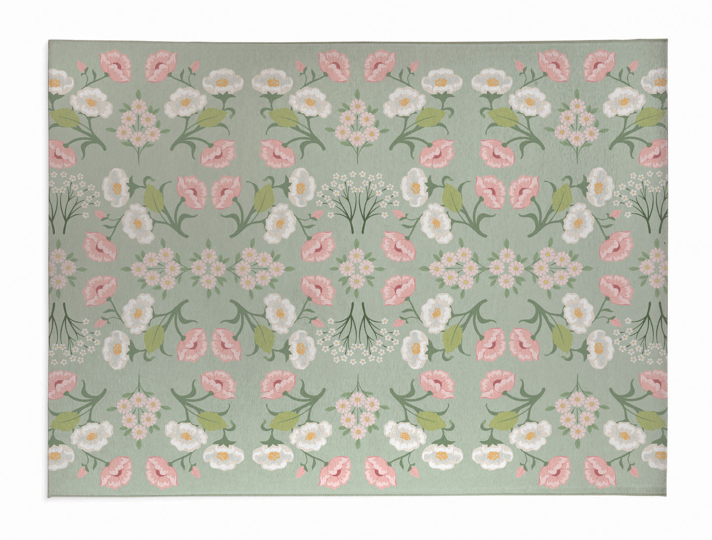 May flowers Outdoor Rug By Christopher's Corner