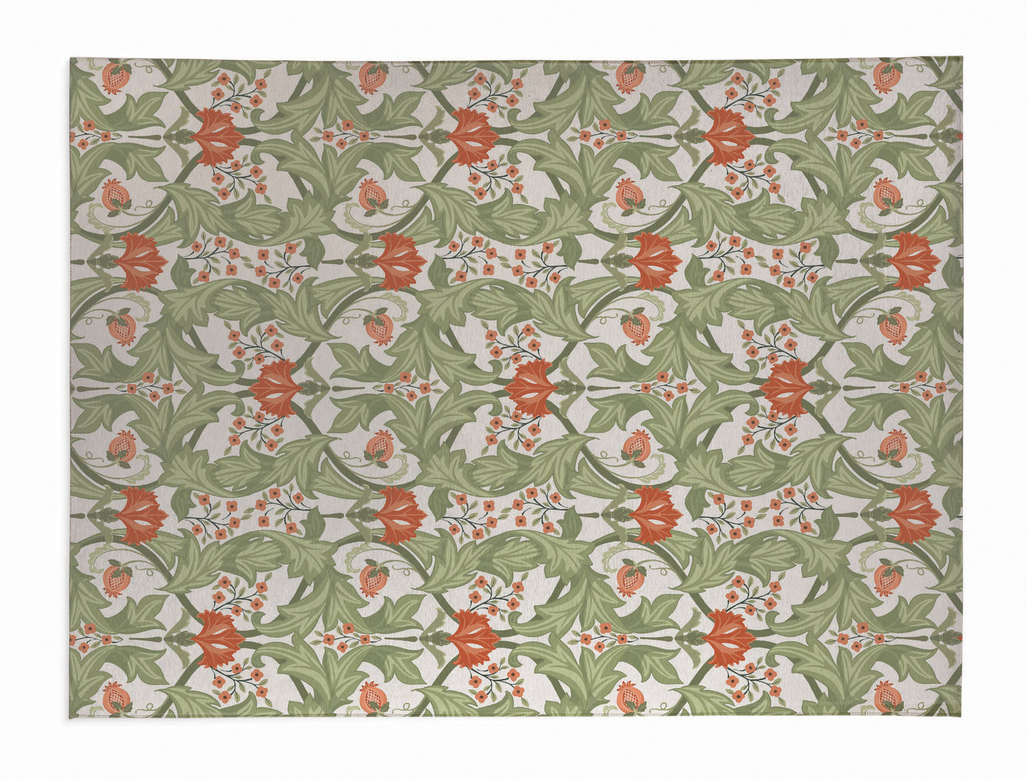 Ogee Leaf Outdoor Rug By Christopher's Corner