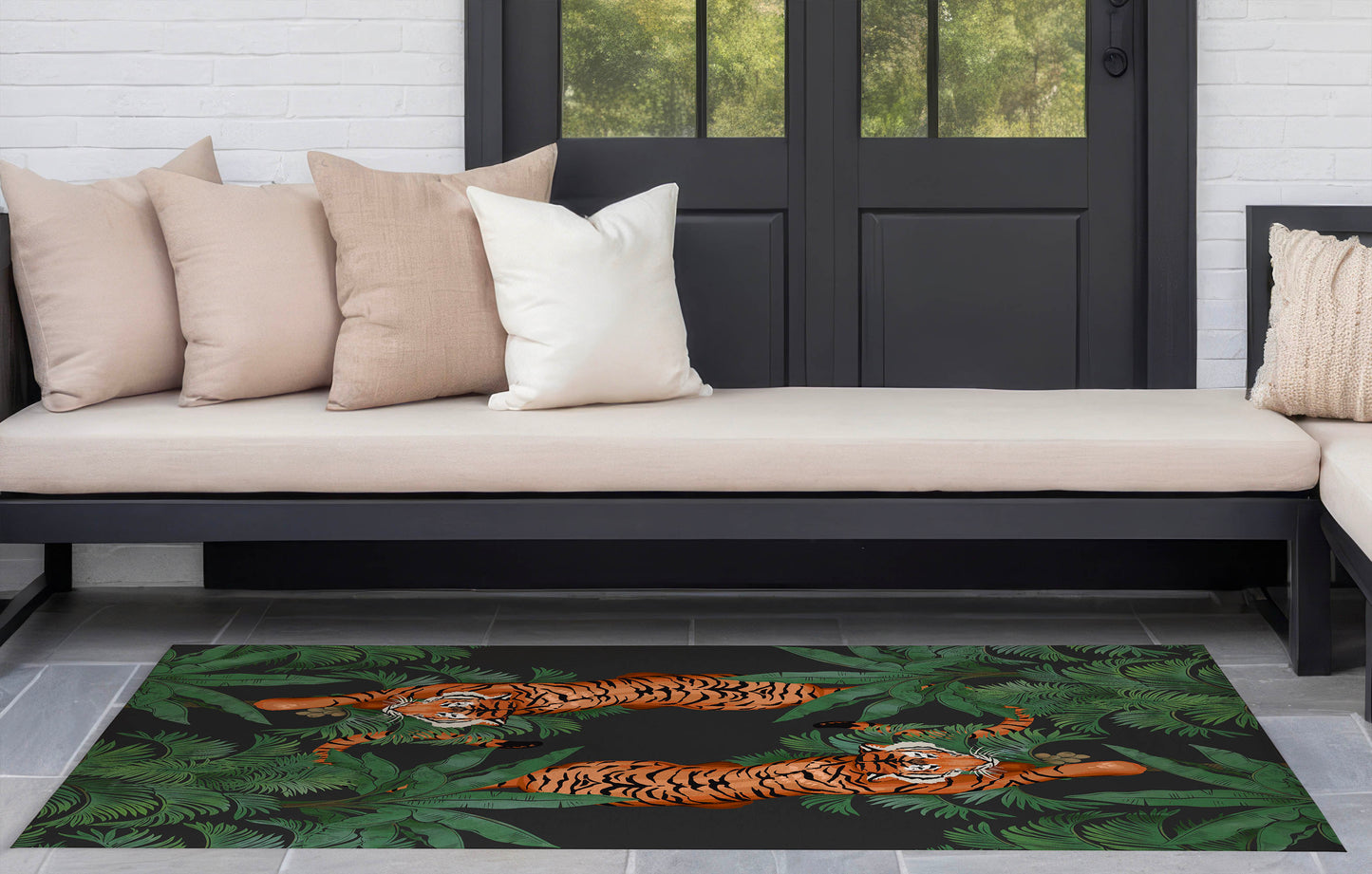 Rumble In the Jungle Outdoor Rug By Christopher's Corner