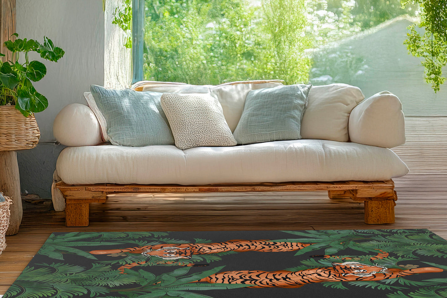 Rumble In the Jungle Outdoor Rug By Christopher's Corner