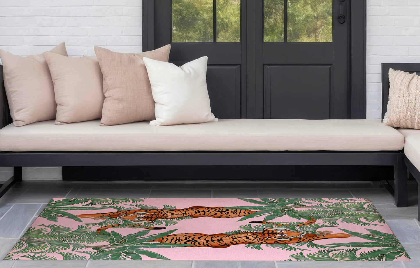 Rumble In the Jungle Outdoor Rug By Christopher's Corner