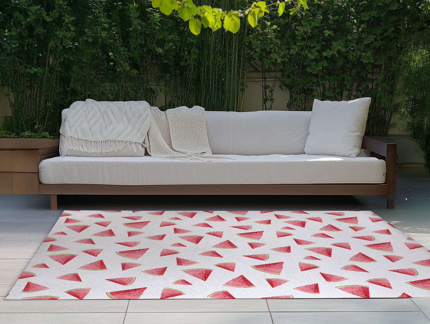 Summer Melon Outdoor Rug By Christopher's Corner