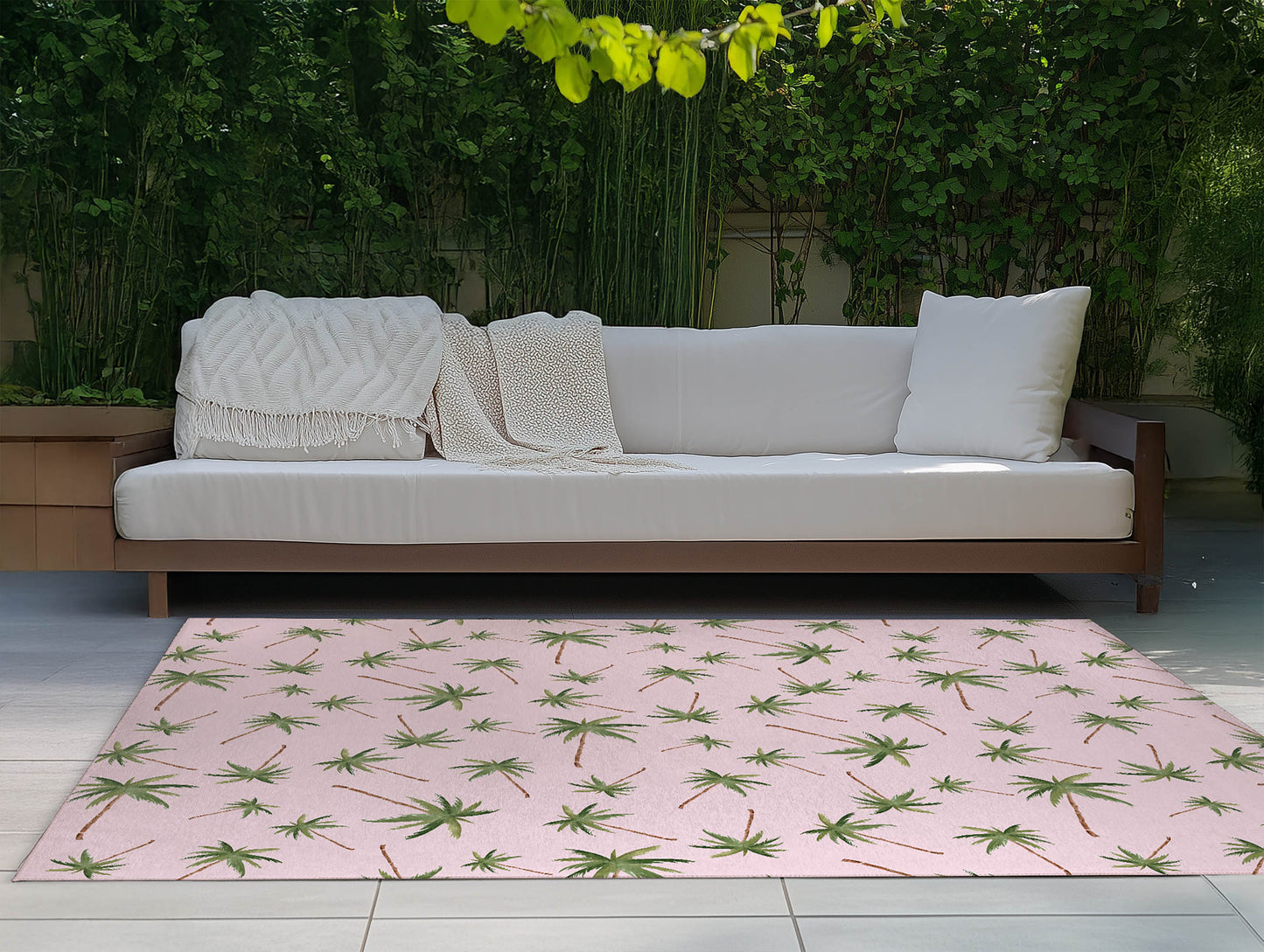 Summer Palms Outdoor Rug By Christopher's Corner
