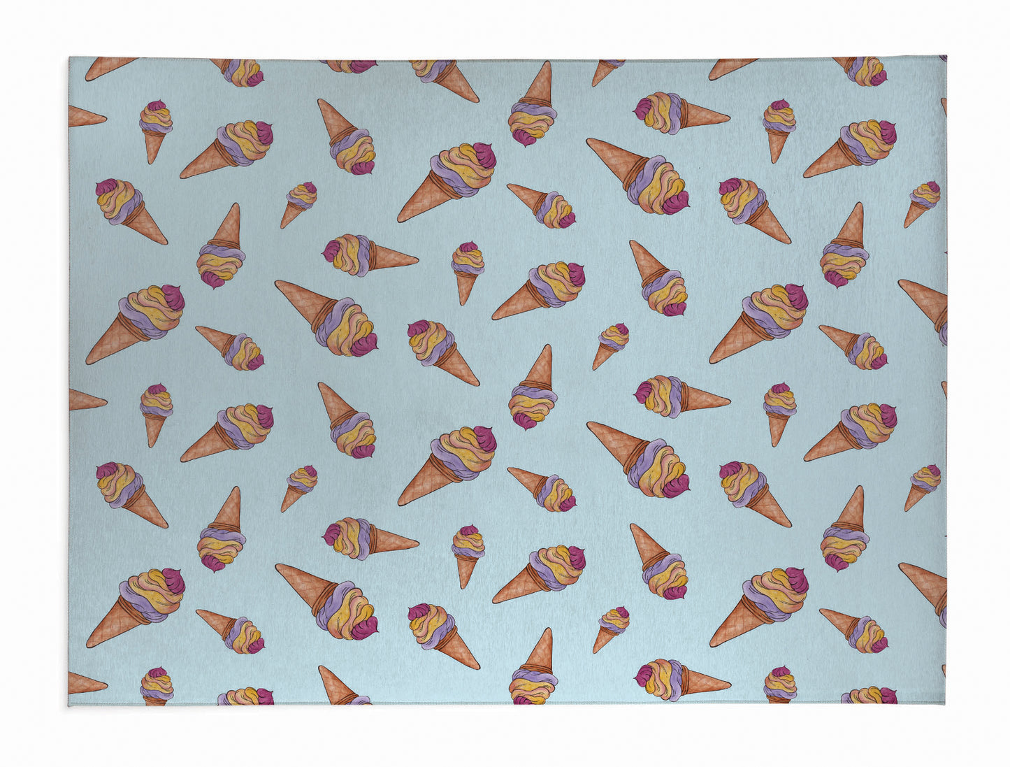 Summer Ice cream Outdoor Rug By Christopher's Corner
