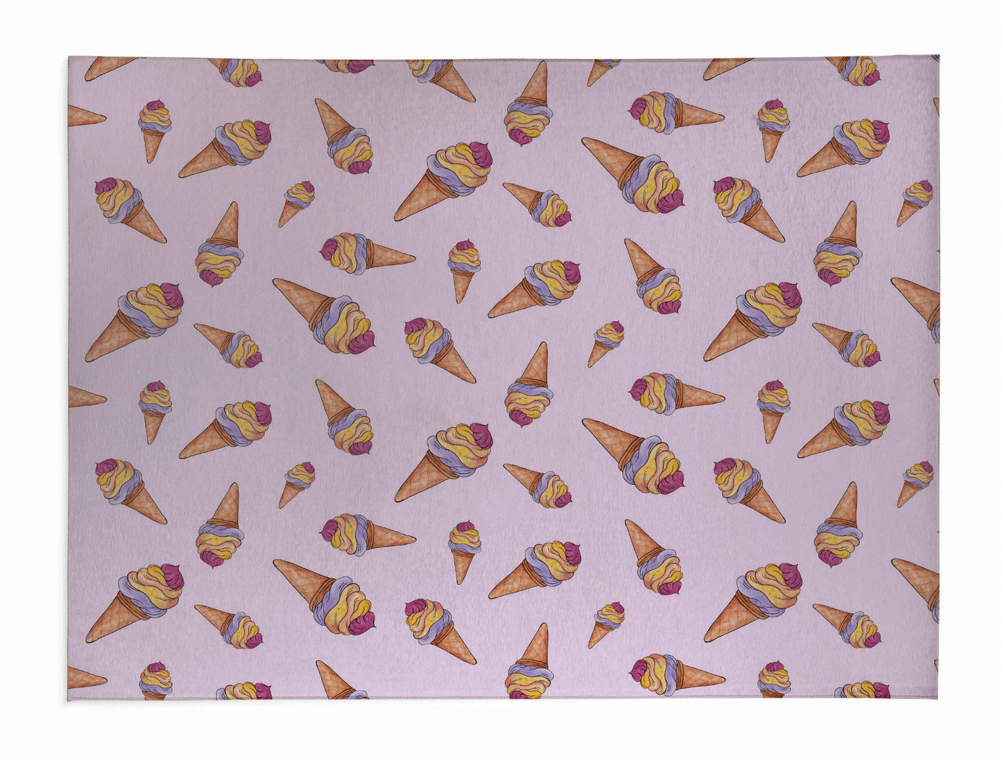 Summer Ice cream Outdoor Rug By Christopher's Corner