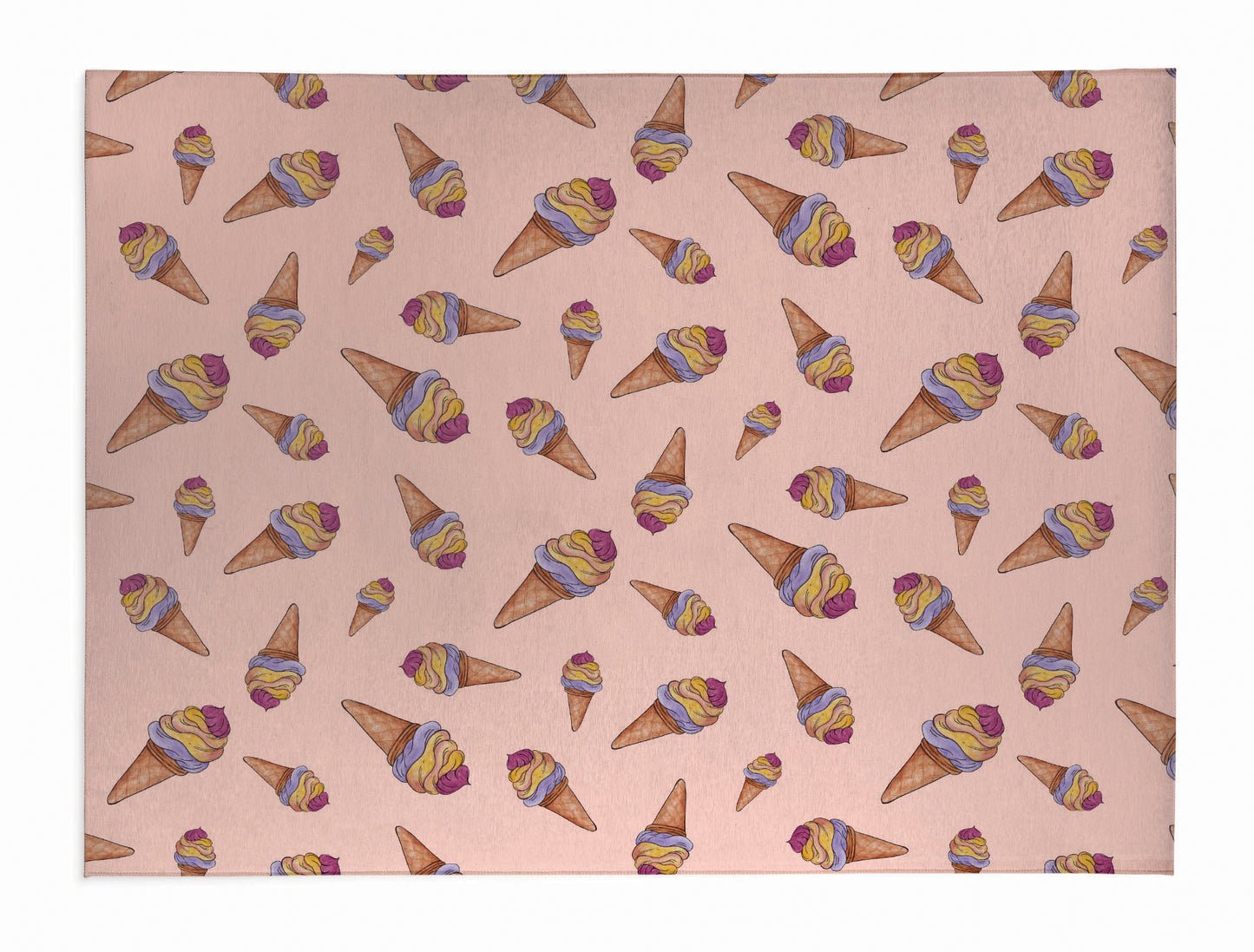 Summer Ice cream Outdoor Rug By Christopher's Corner