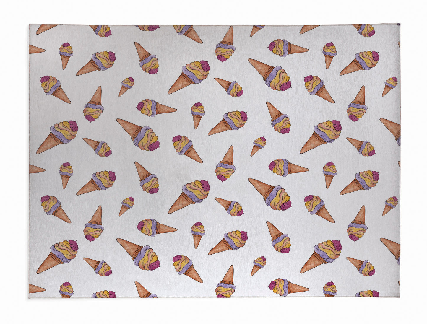 Summer Ice cream Outdoor Rug By Christopher's Corner