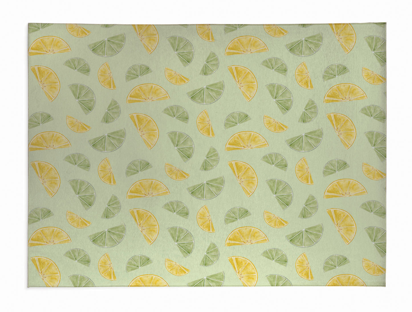 Summer Limes & Lemons Outdoor Rug By Christopher's Corner
