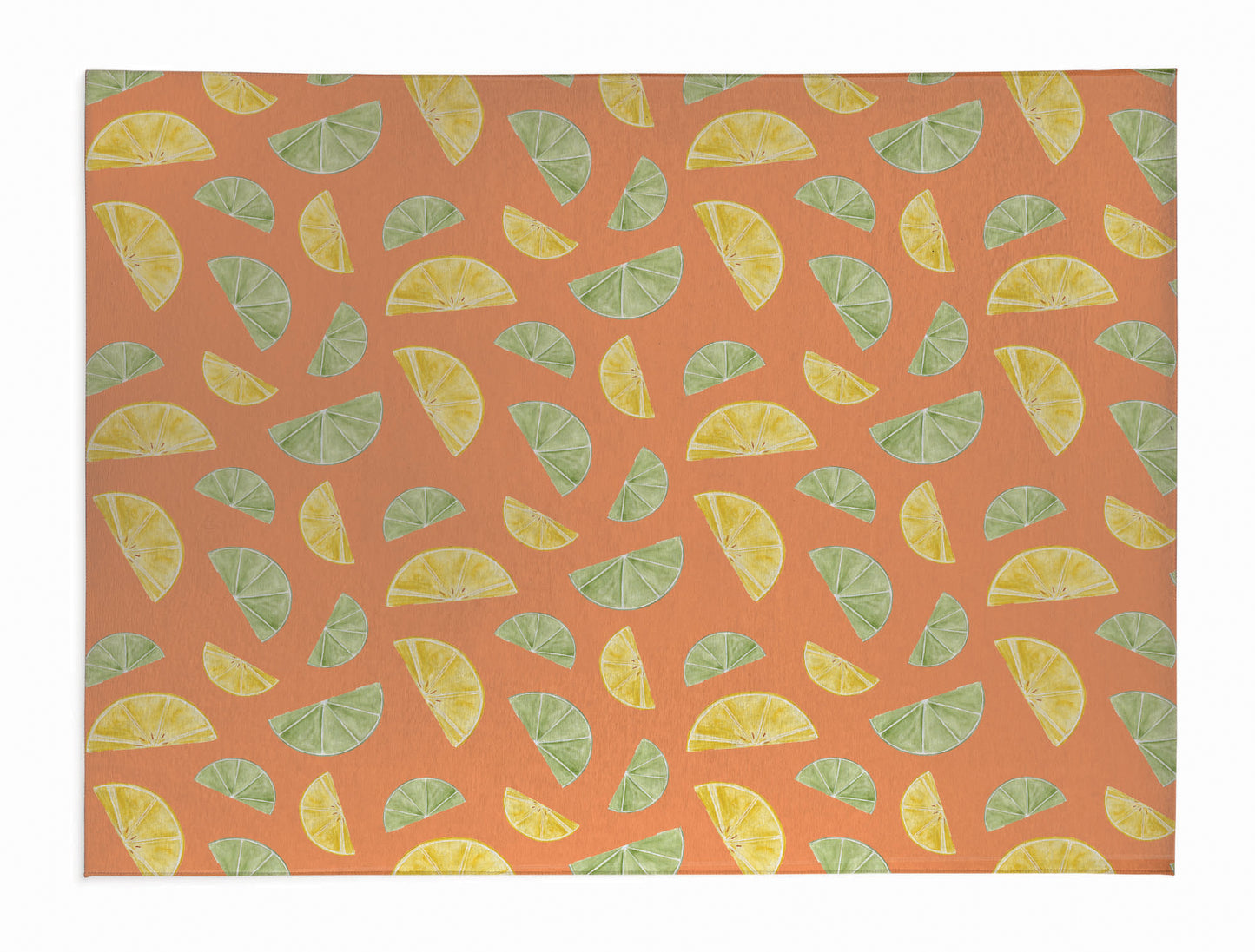 Summer Limes & Lemons Outdoor Rug By Christopher's Corner