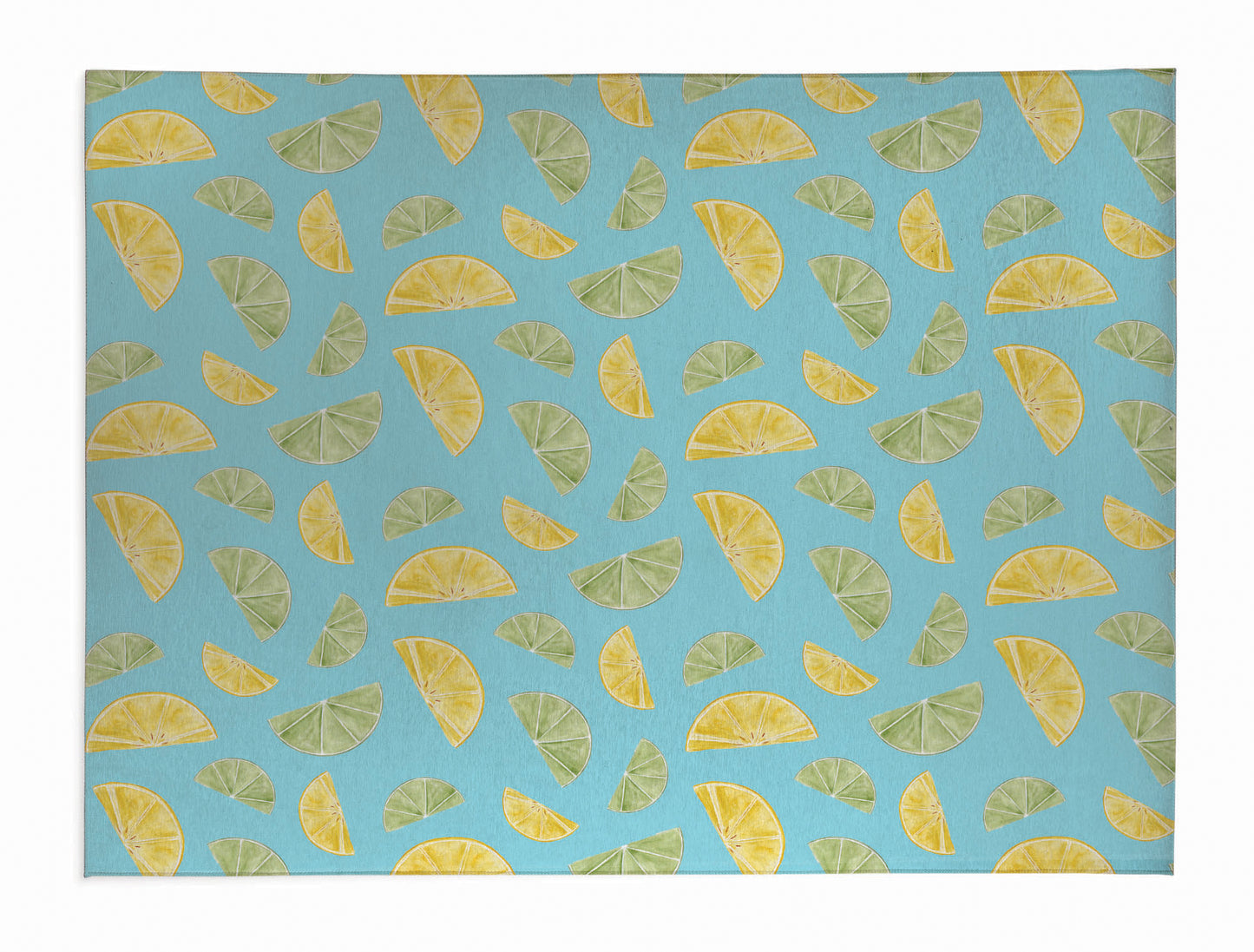 Summer Limes & Lemons Outdoor Rug By Christopher's Corner