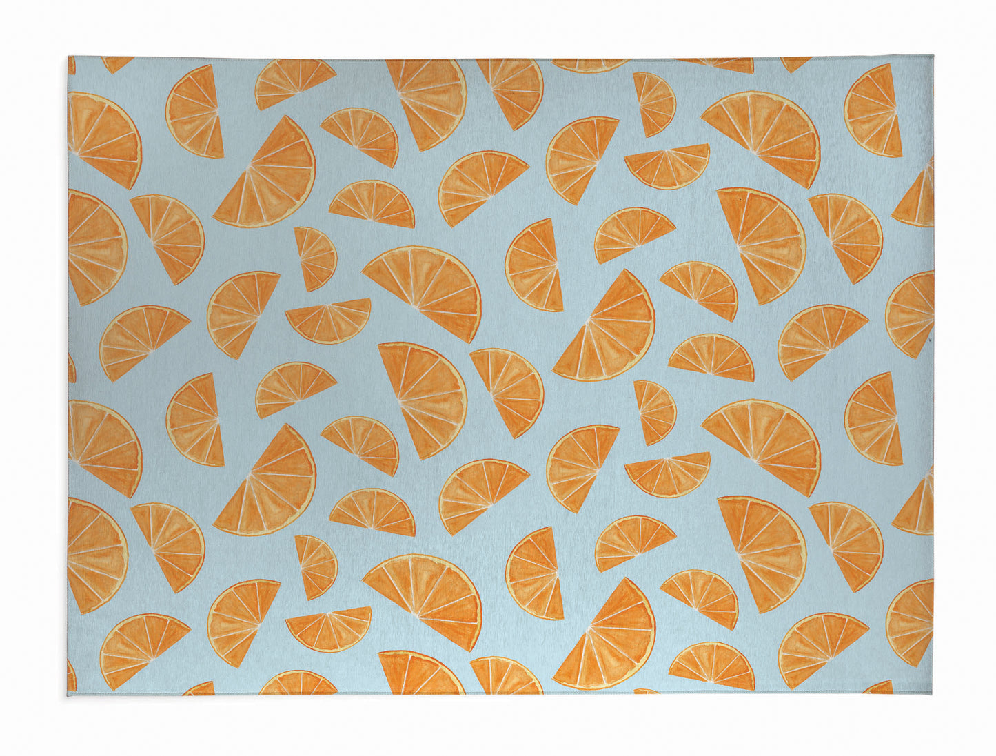 Summer Oranges Outdoor Rug By Christopher's Corner