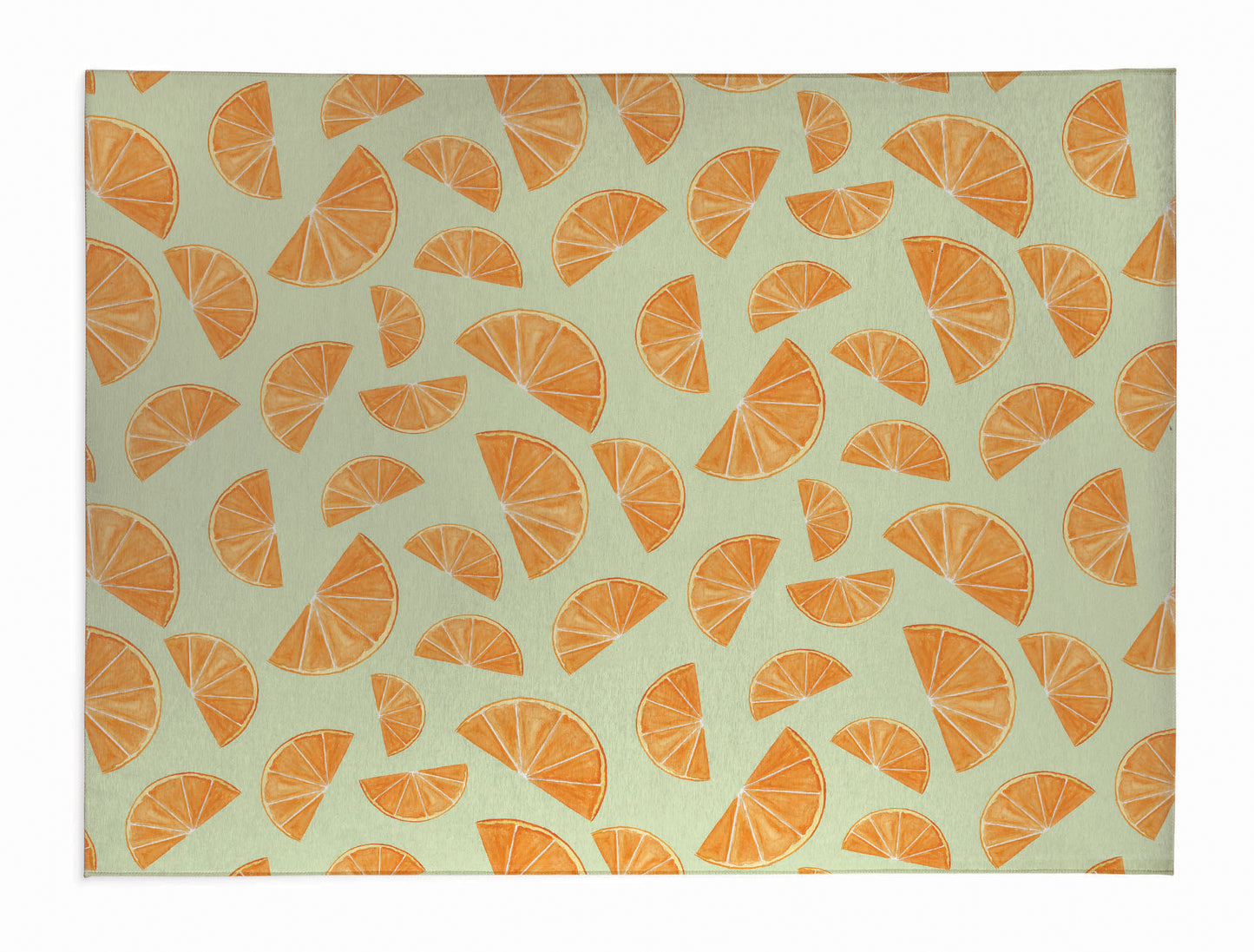 Summer Oranges Outdoor Rug By Christopher's Corner