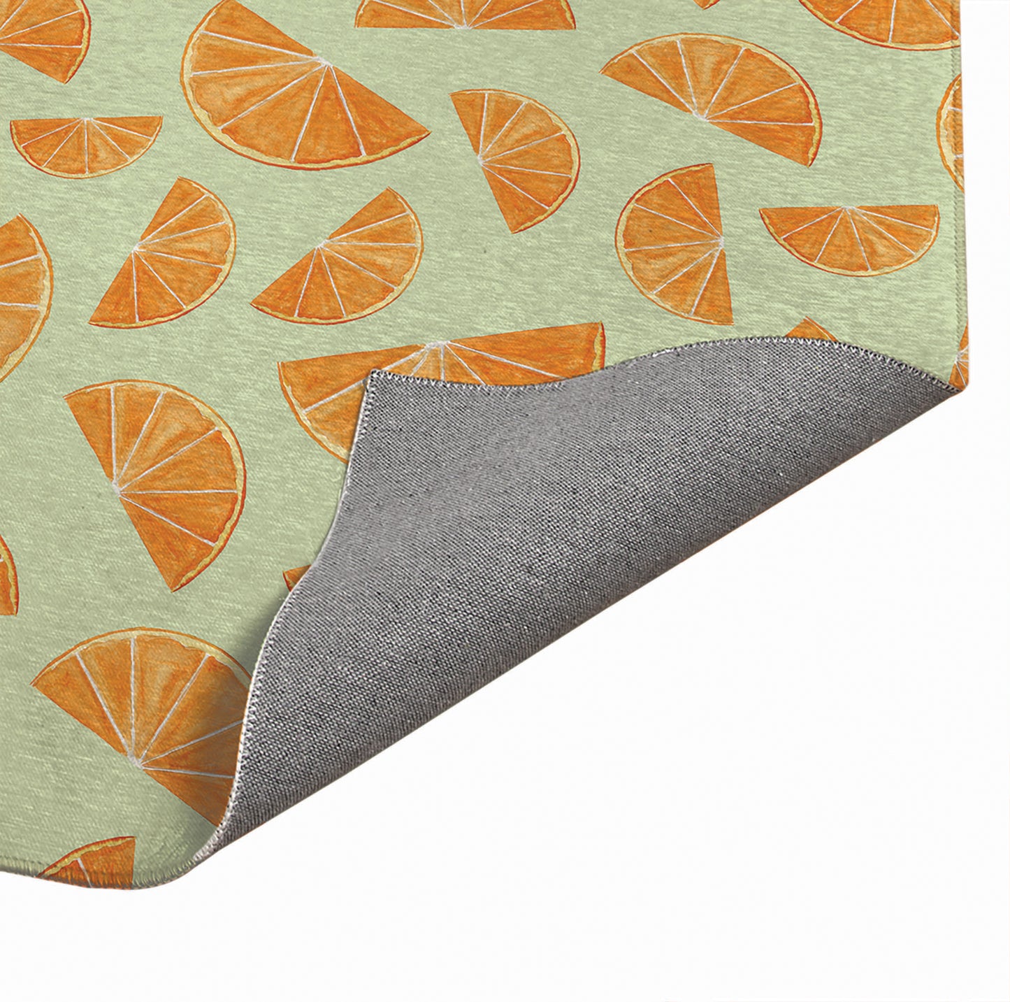 Summer Oranges Outdoor Rug By Christopher's Corner