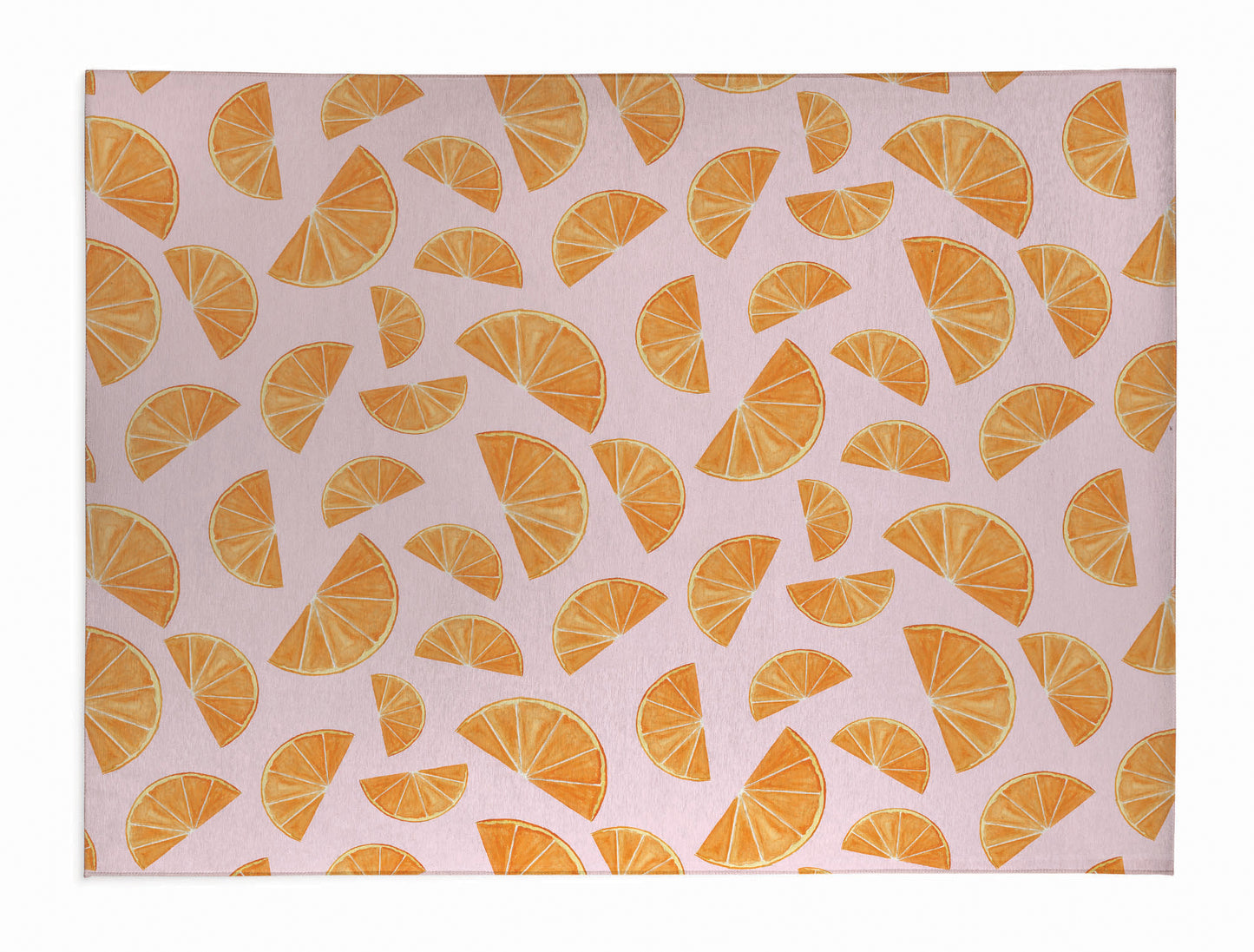 Summer Oranges Outdoor Rug By Christopher's Corner
