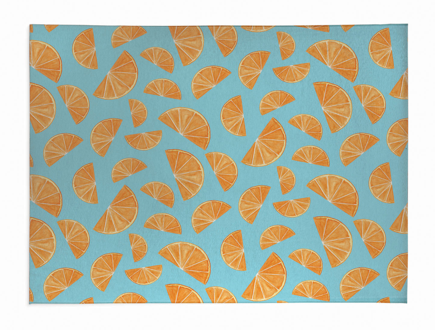 Summer Oranges Outdoor Rug By Christopher's Corner
