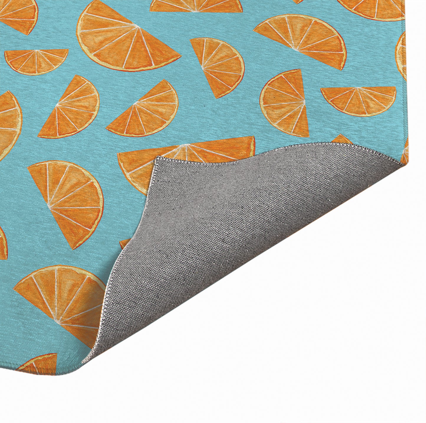 Summer Oranges Outdoor Rug By Christopher's Corner