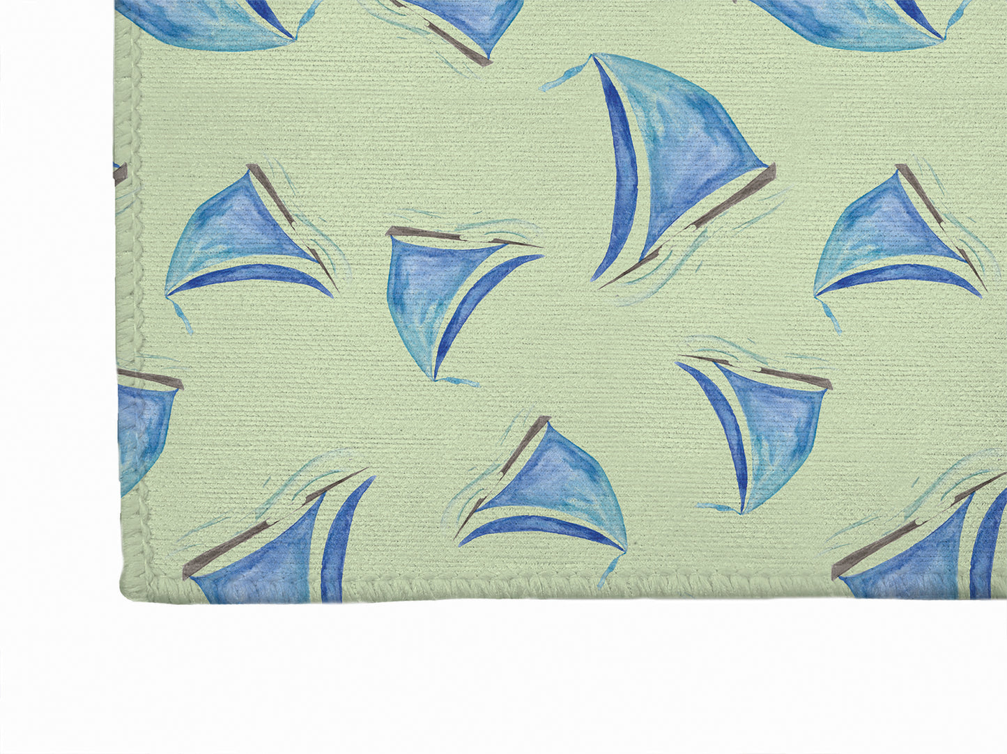 Summer Sailboats Outdoor Rug By Christopher's Corner