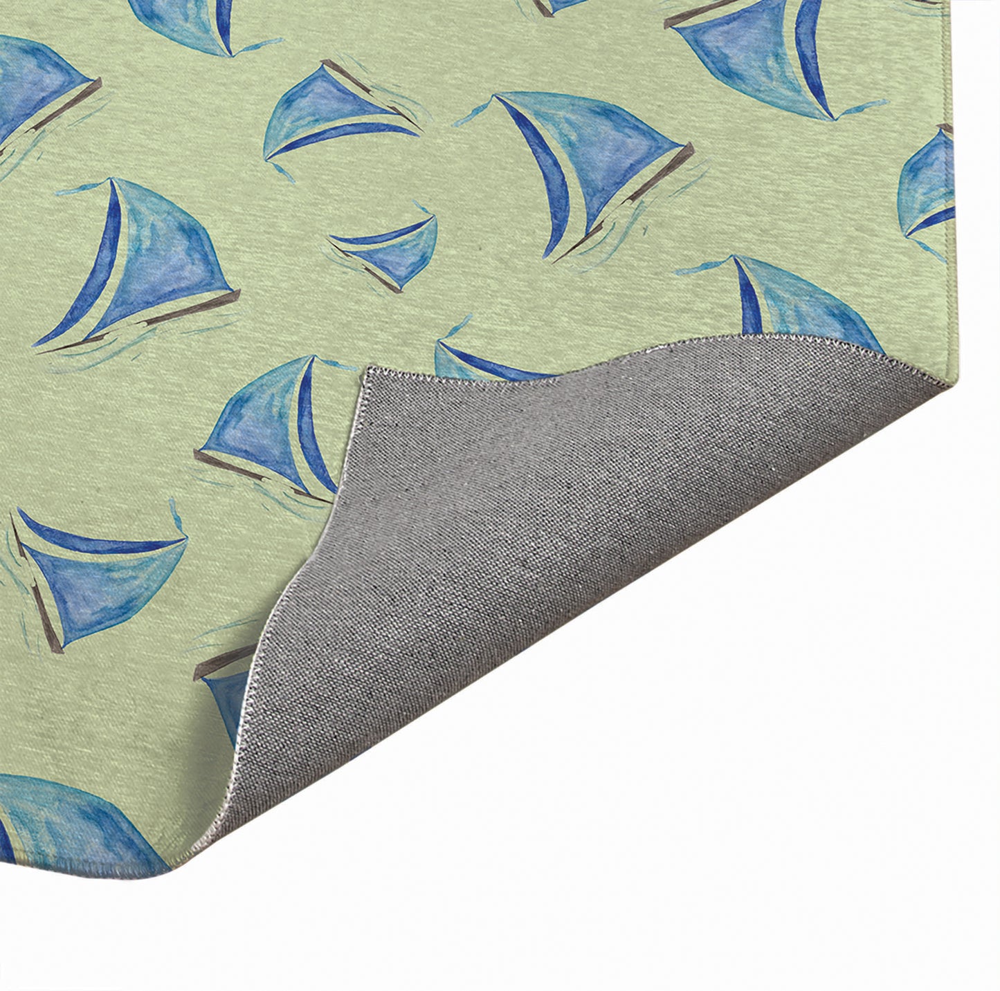 Summer Sailboats Outdoor Rug By Christopher's Corner