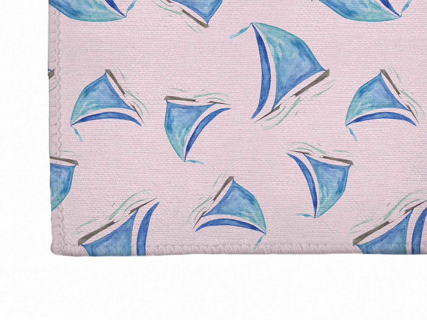 Summer Sailboats Outdoor Rug By Christopher's Corner