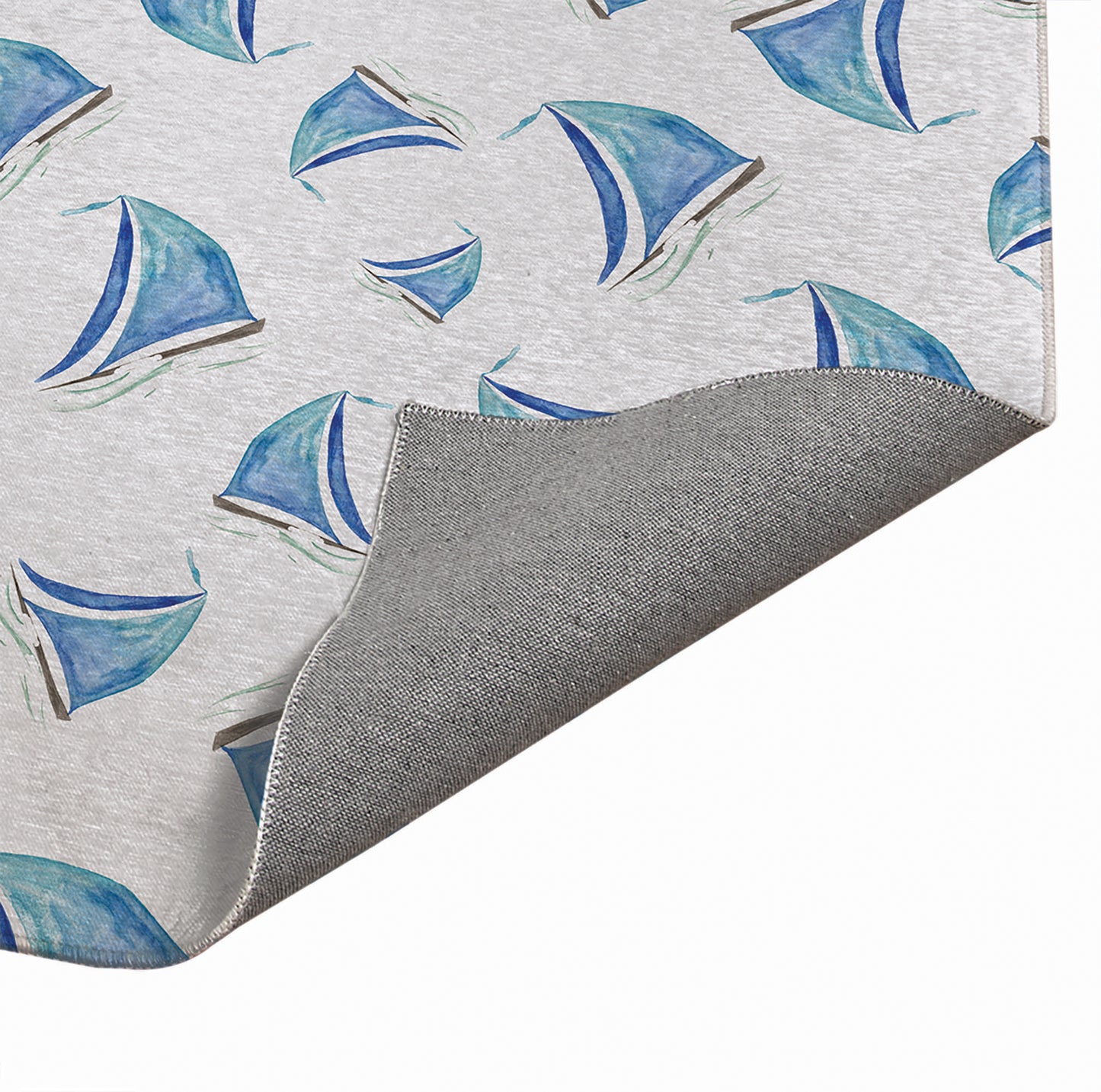 Summer Sailboats Outdoor Rug By Christopher's Corner