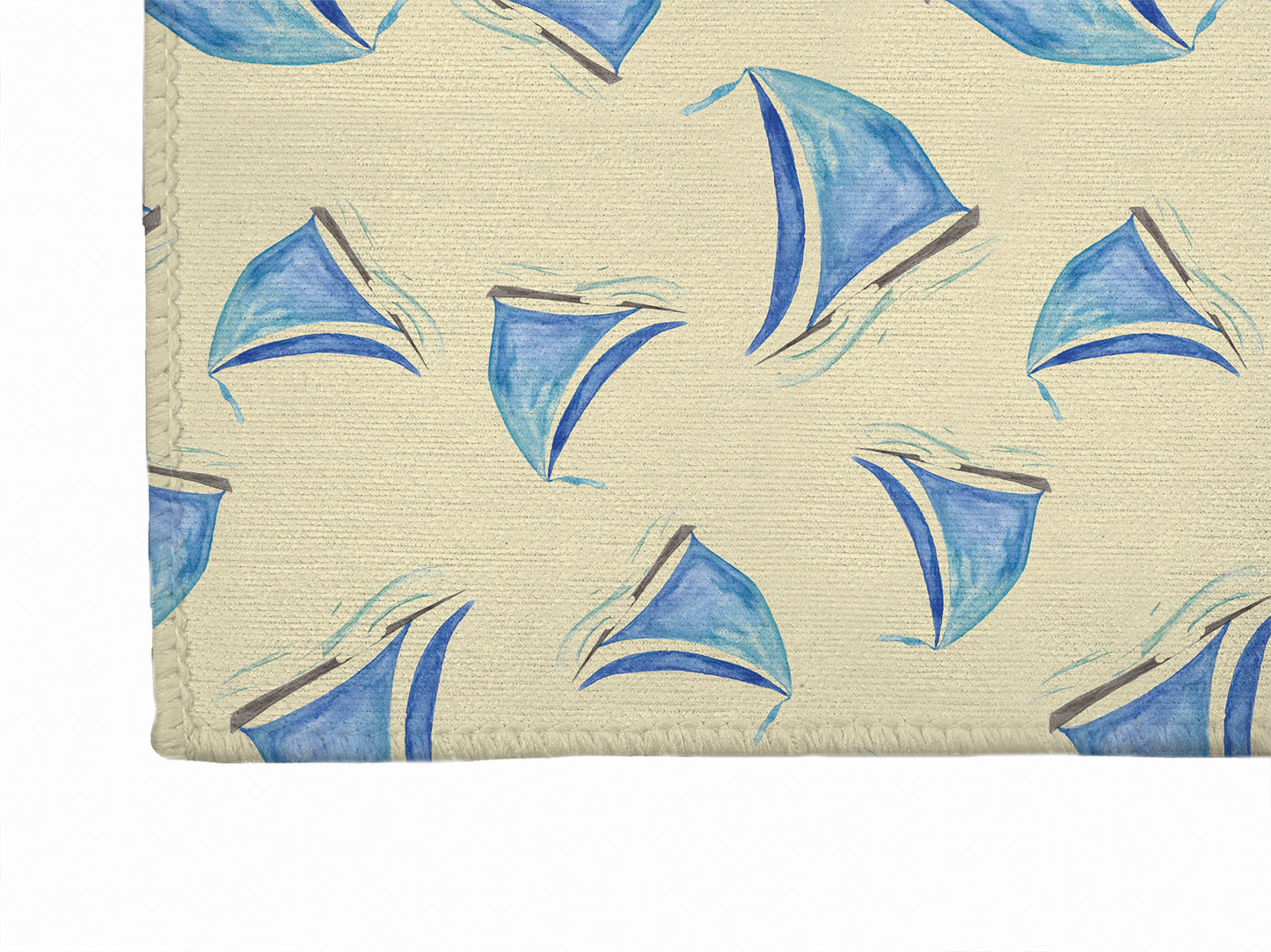 Summer Sailboats Outdoor Rug By Christopher's Corner