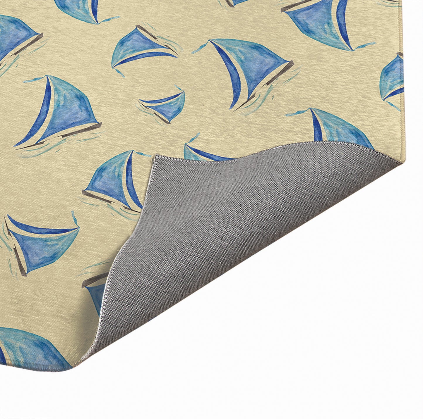 Summer Sailboats Outdoor Rug By Christopher's Corner