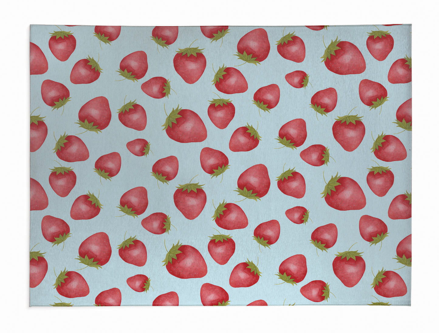 Summer Strawberries Outdoor Rug By Christopher's Corner