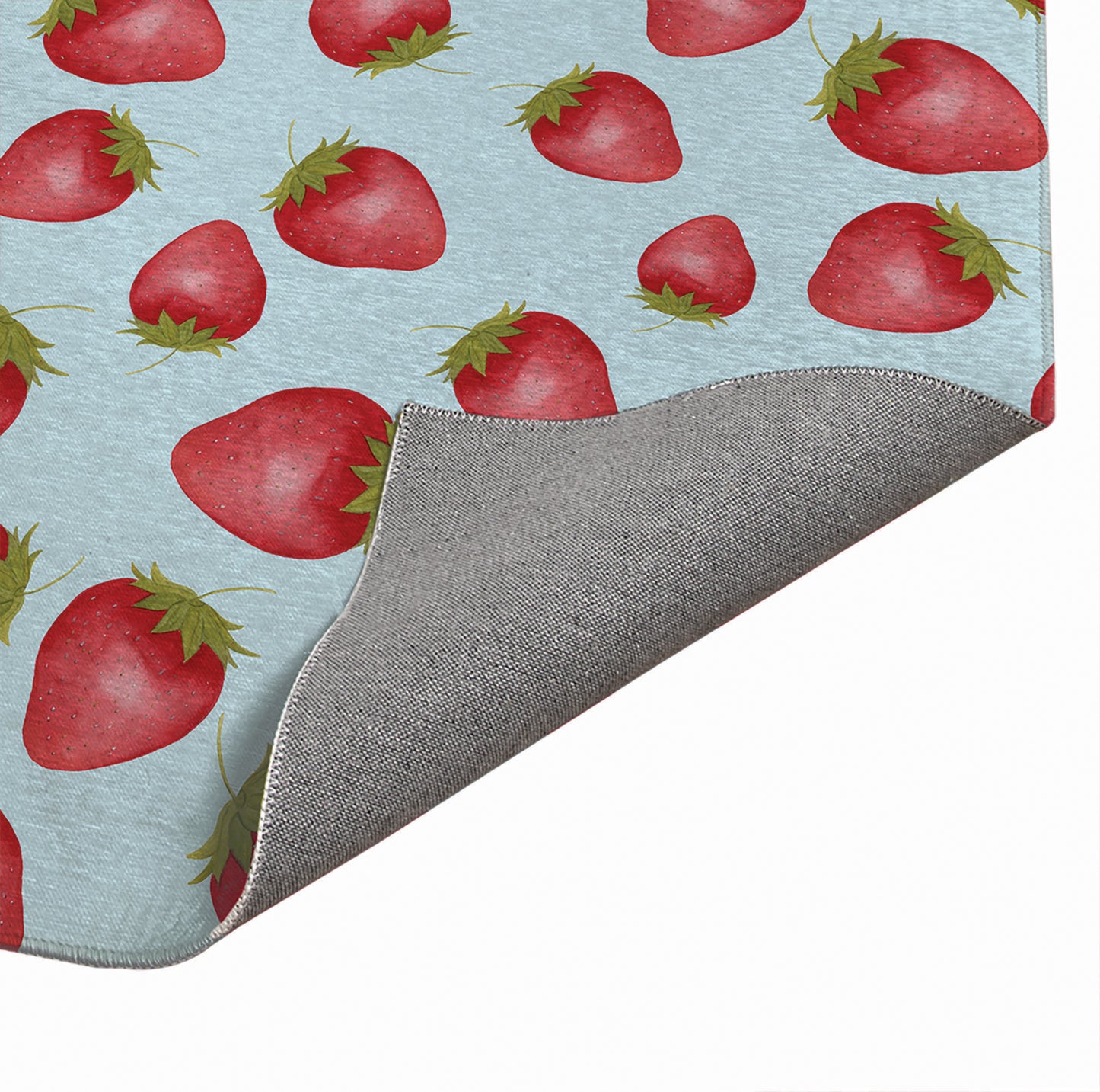 Summer Strawberries Outdoor Rug By Christopher's Corner