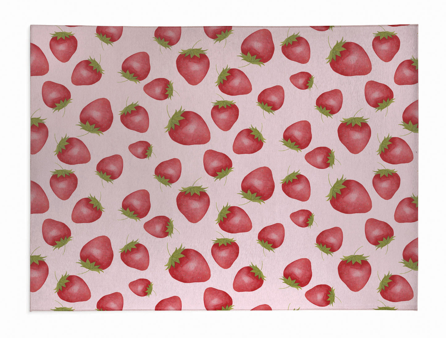 Summer Strawberries Outdoor Rug By Christopher's Corner