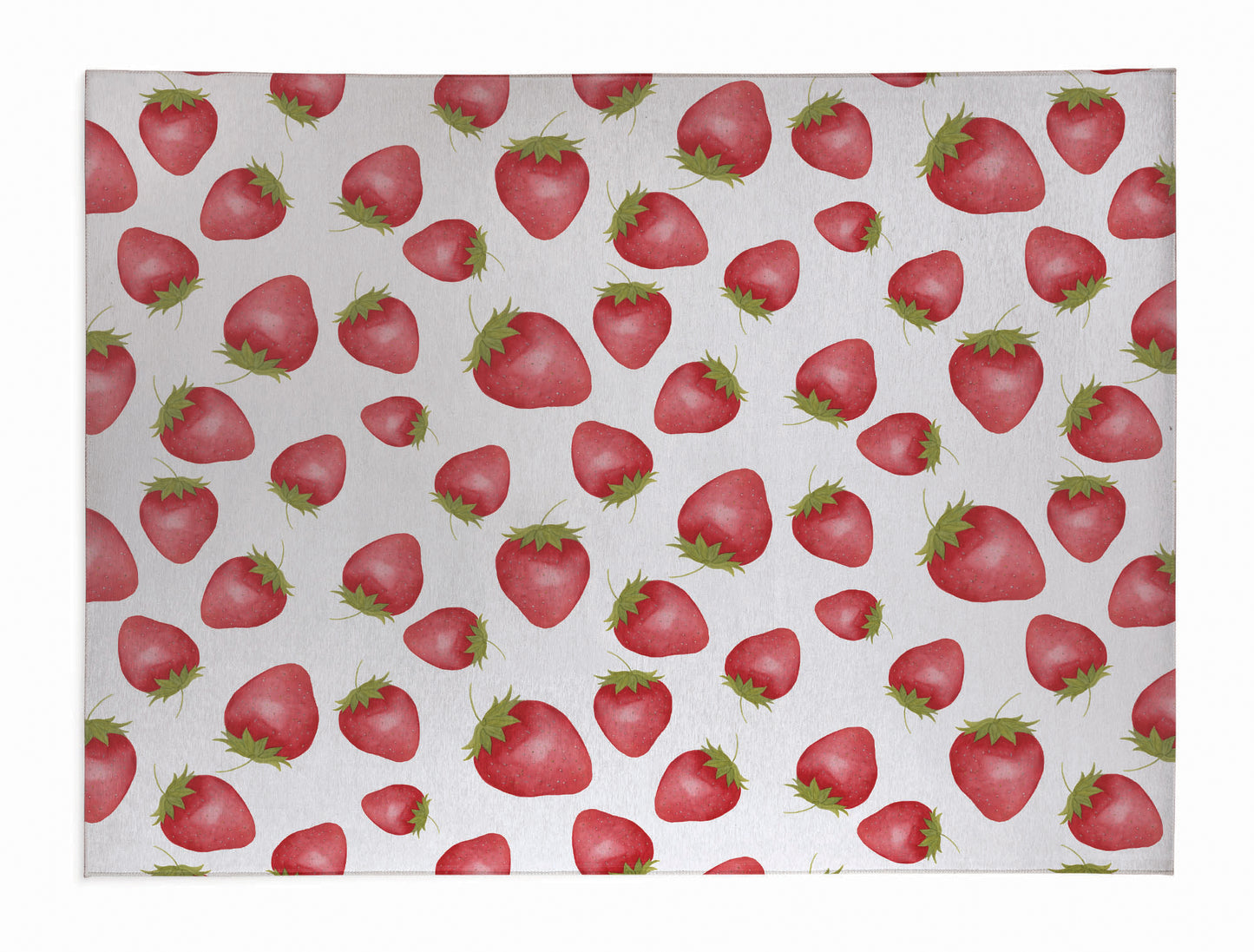 Summer Strawberries Outdoor Rug By Christopher's Corner